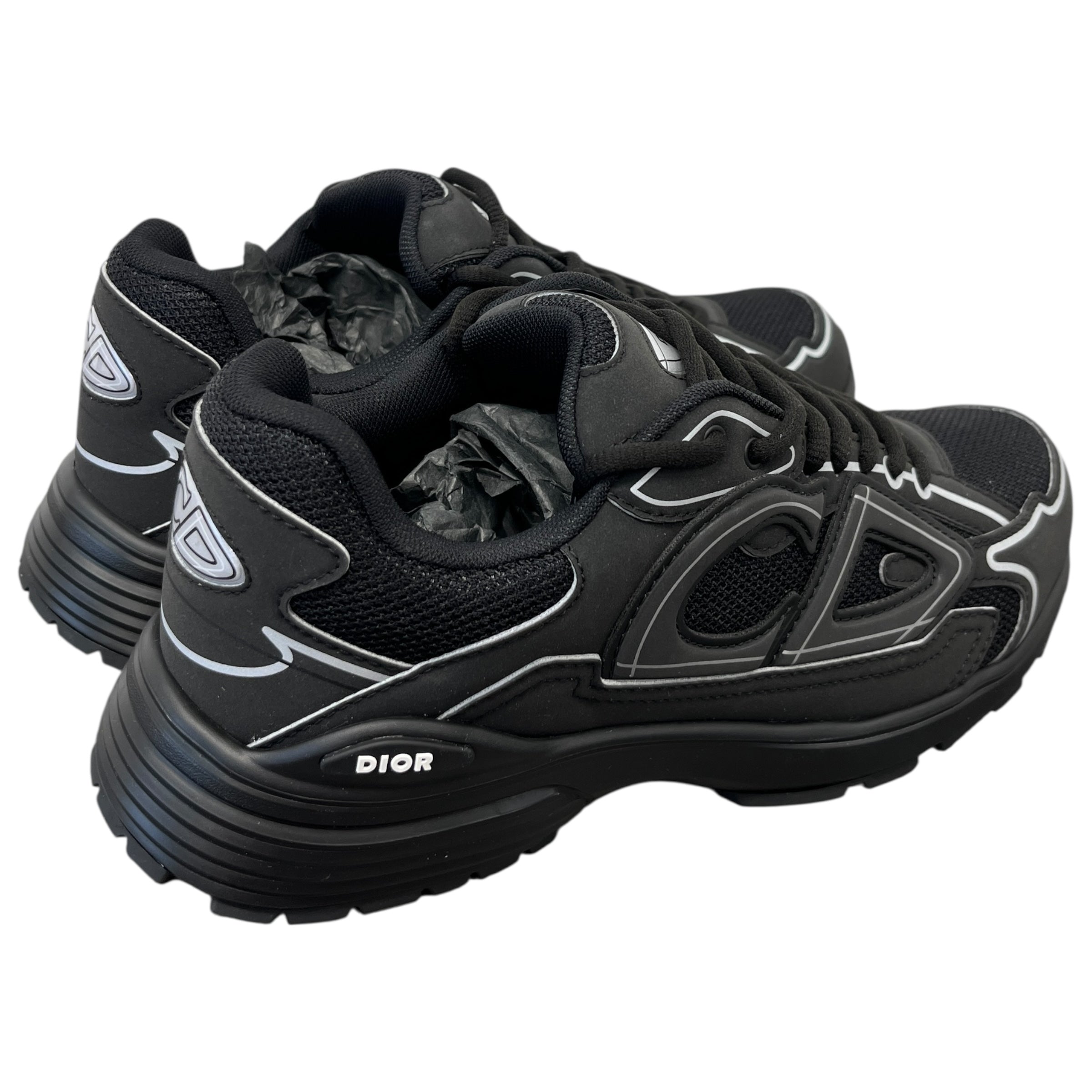 Men's B30 Low Trainers Black Size EU 40 / UK 6