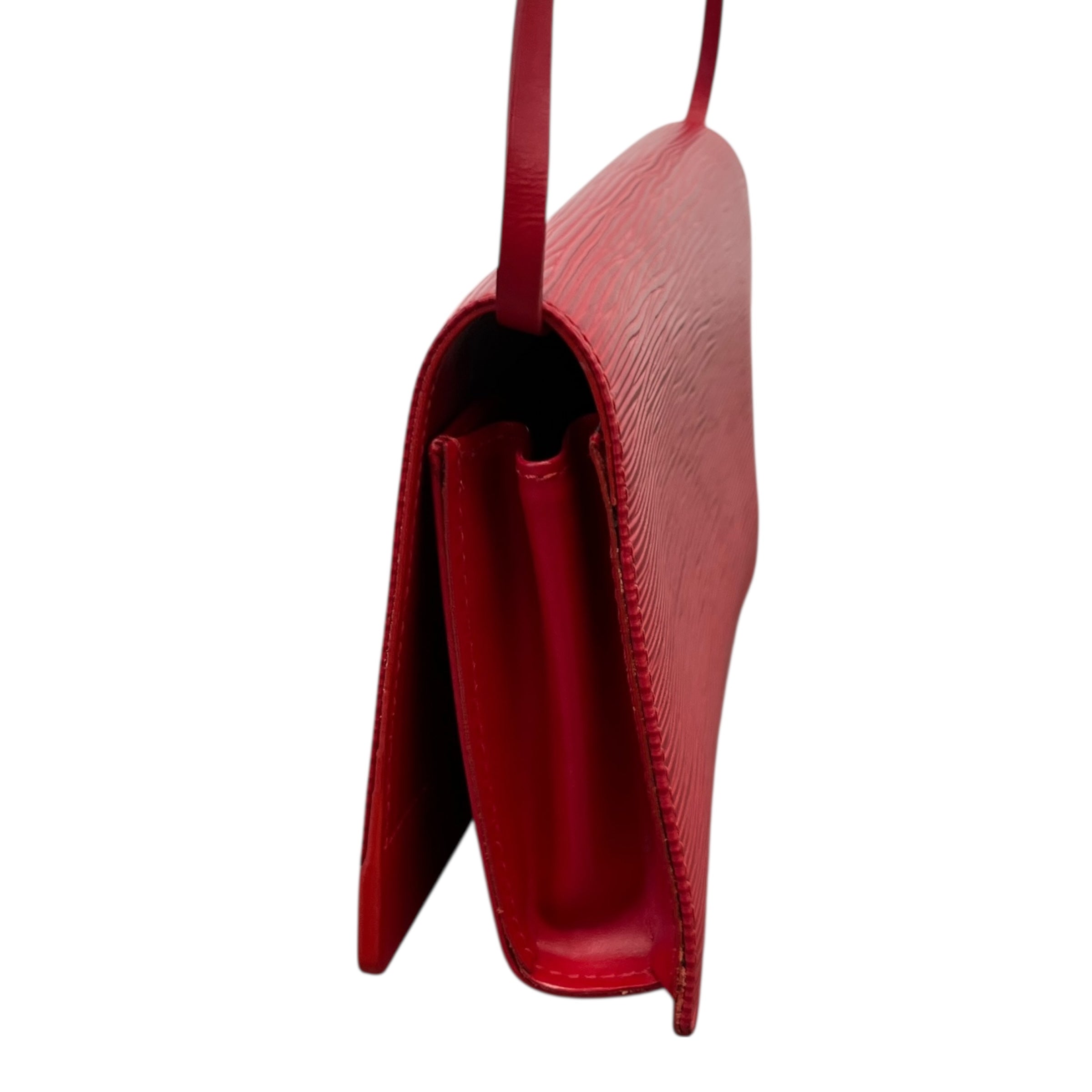 Women's Epi Honfleur Handbag Red