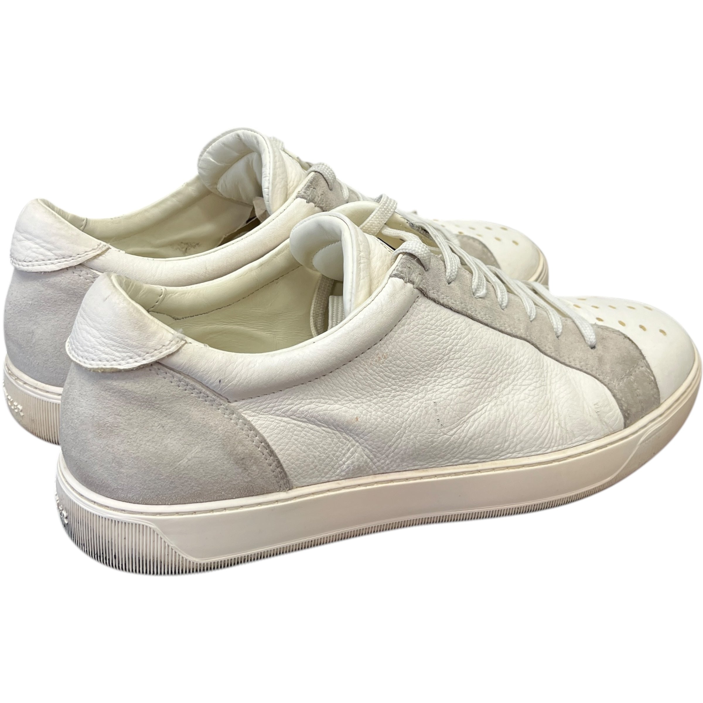 Men's Angeline Logo Low Trainers White Size EU 43 / UK 9