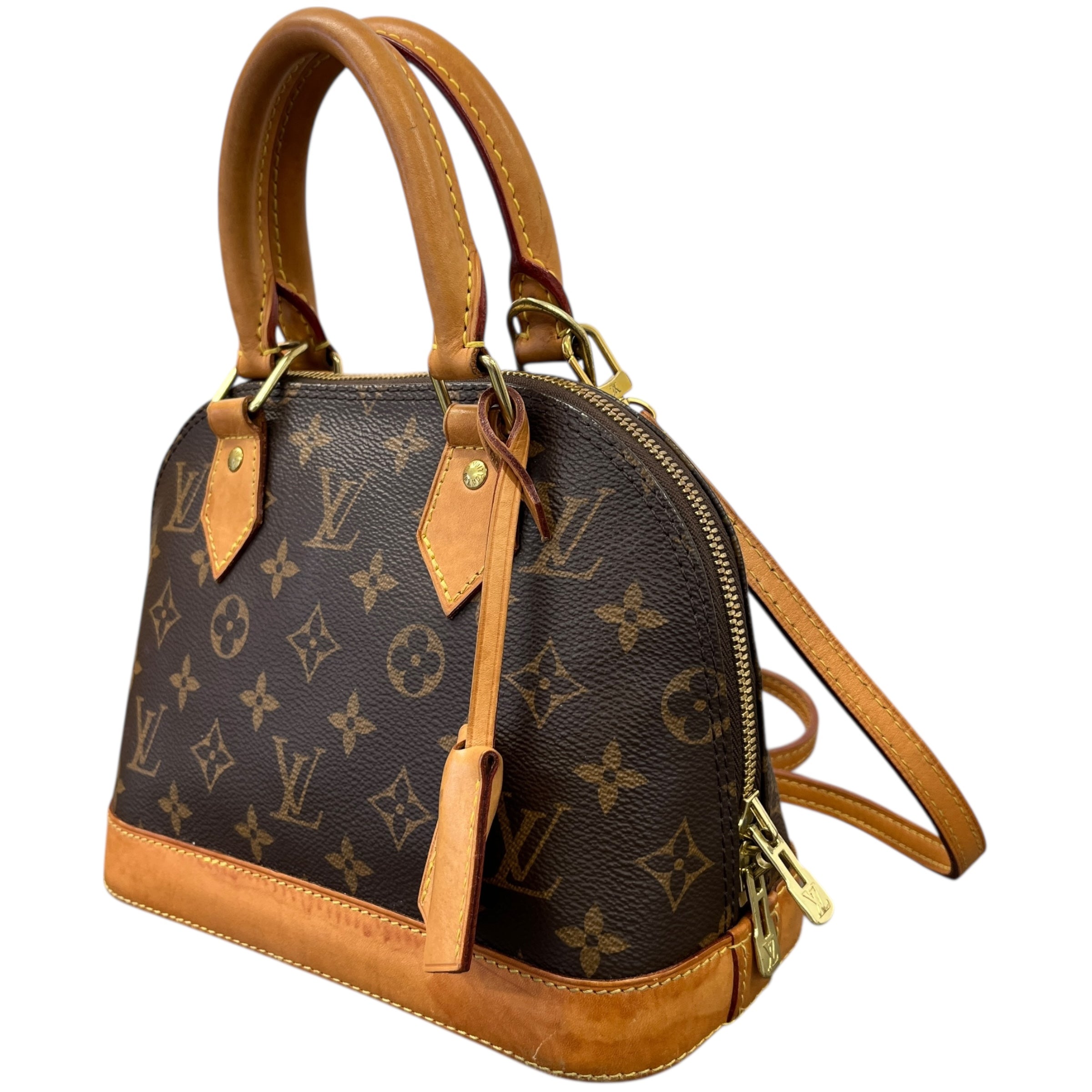 Women's Monogram Alma Bb Handbag Brown