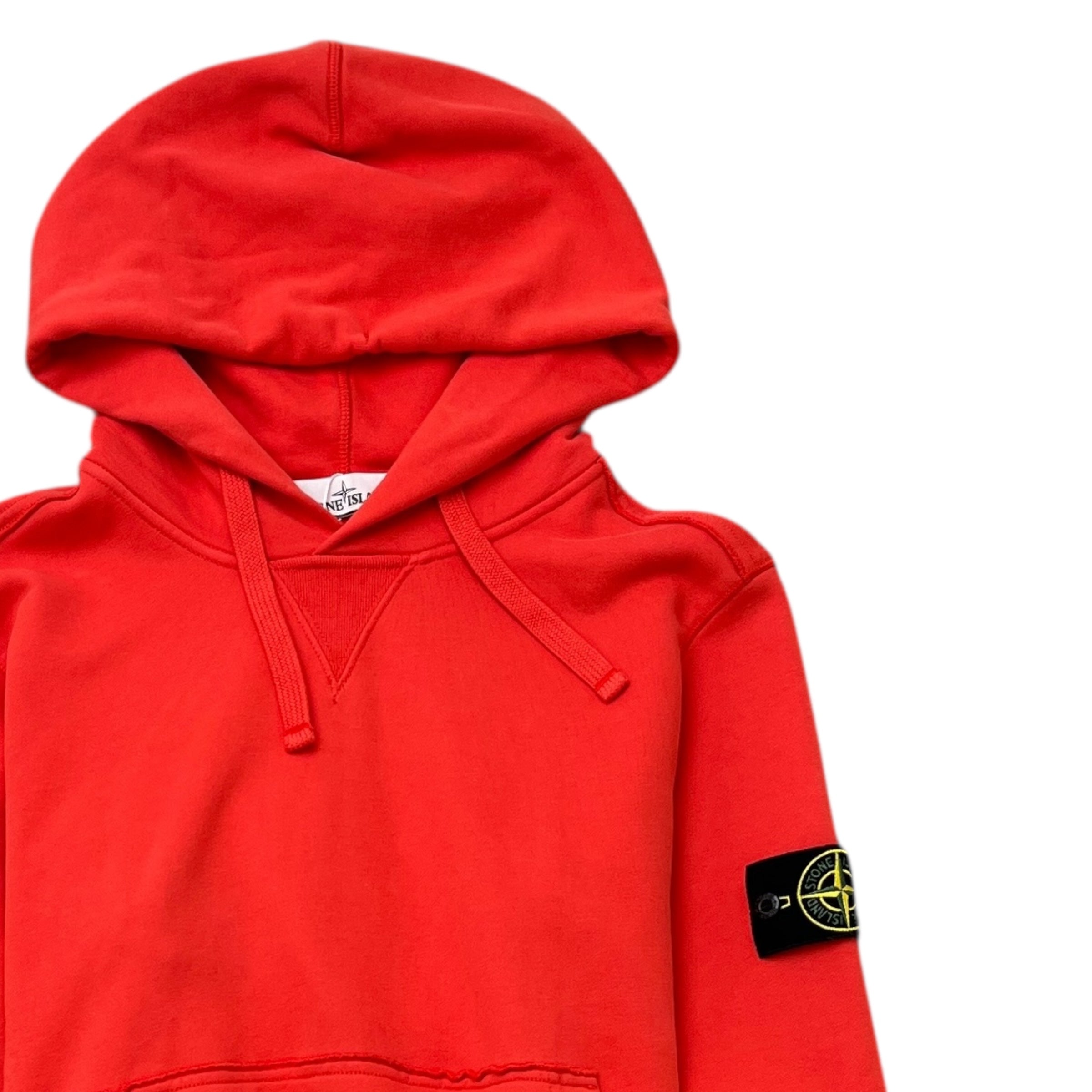 Men's Applique Logo Hoodie Red Size M