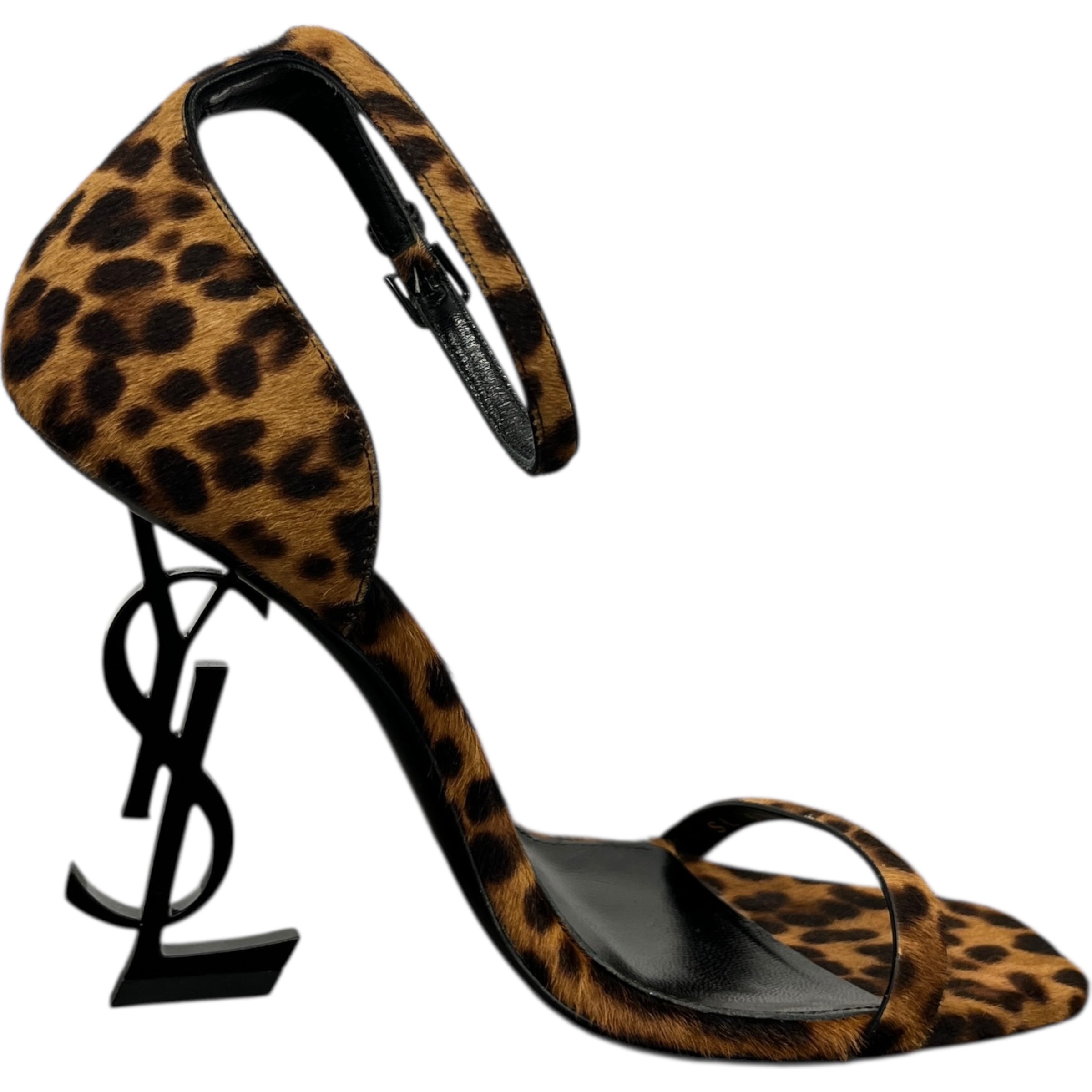 Women's Opyum Leopard-Print Heels Brown Size EU 36 / UK 3