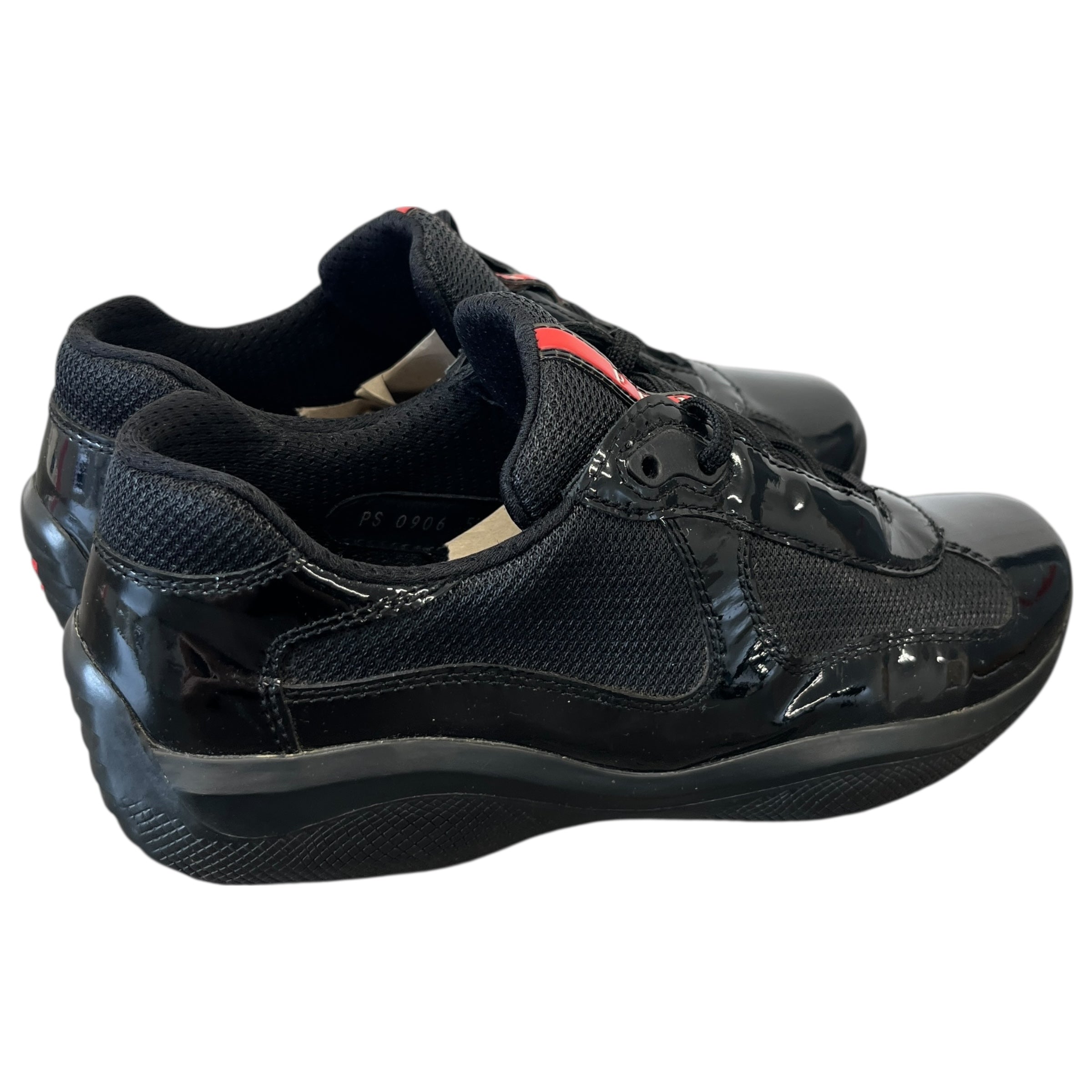 Men's America'S Cup Low Trainers Black Size EU 39.5 / UK 5.5