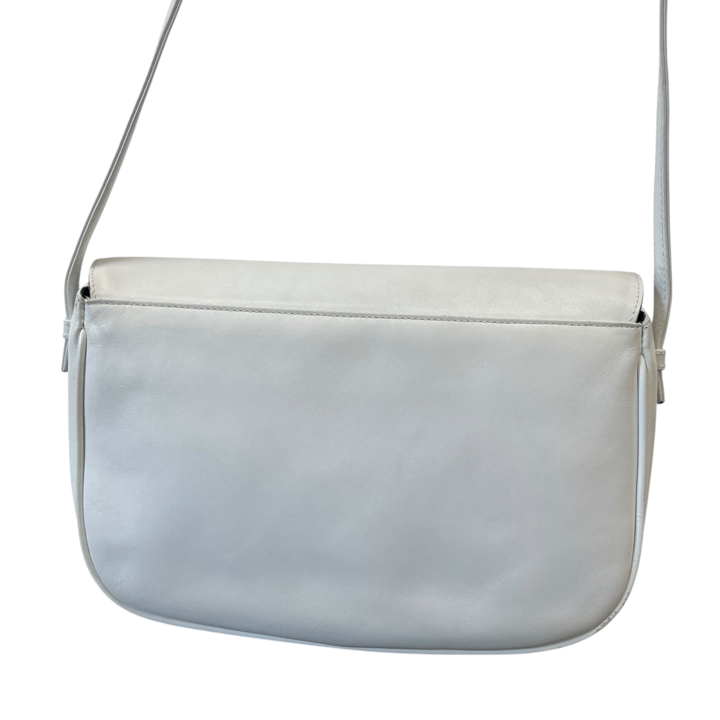 Women's Snake Skin Detail Bag White