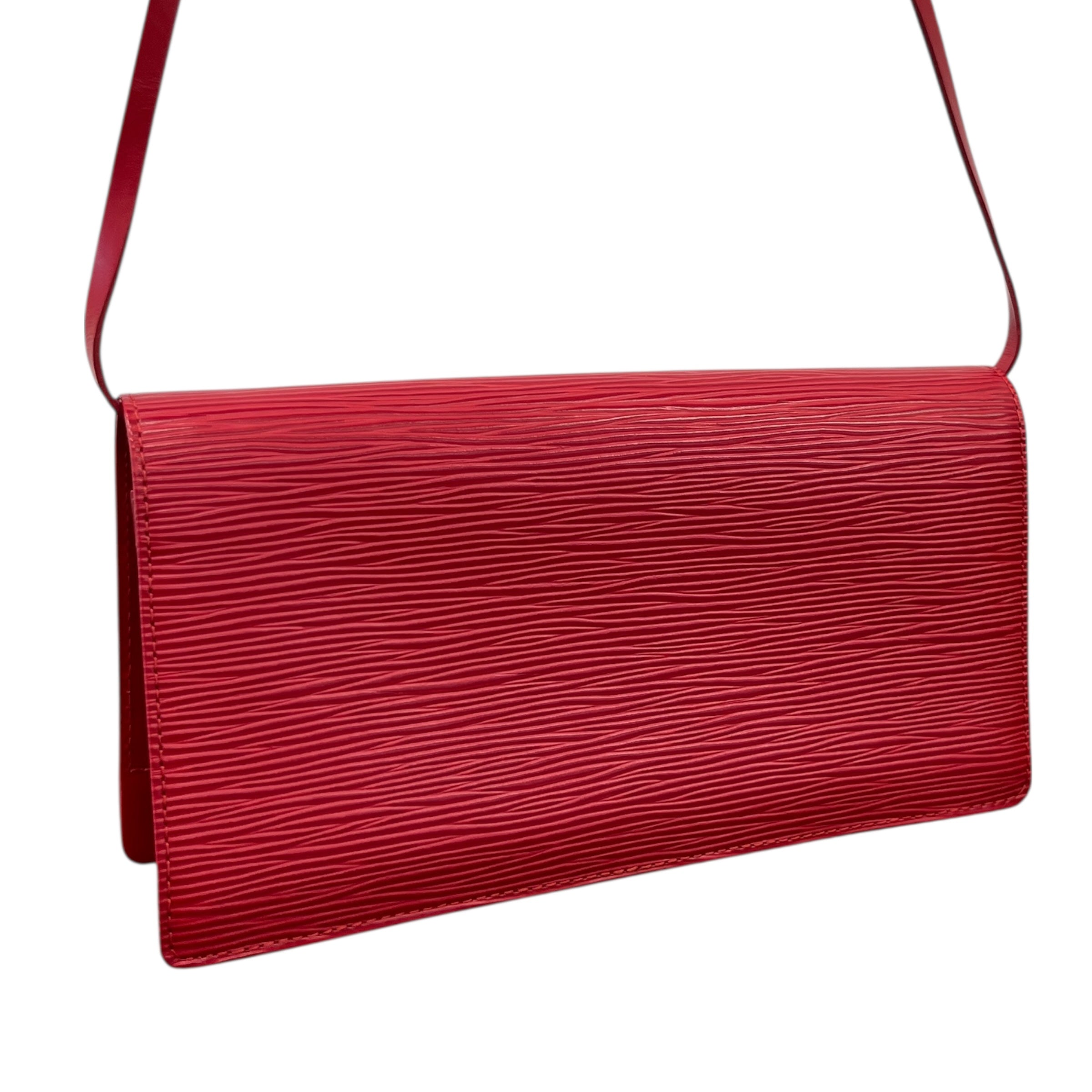 Women's Epi Honfleur Handbag Red