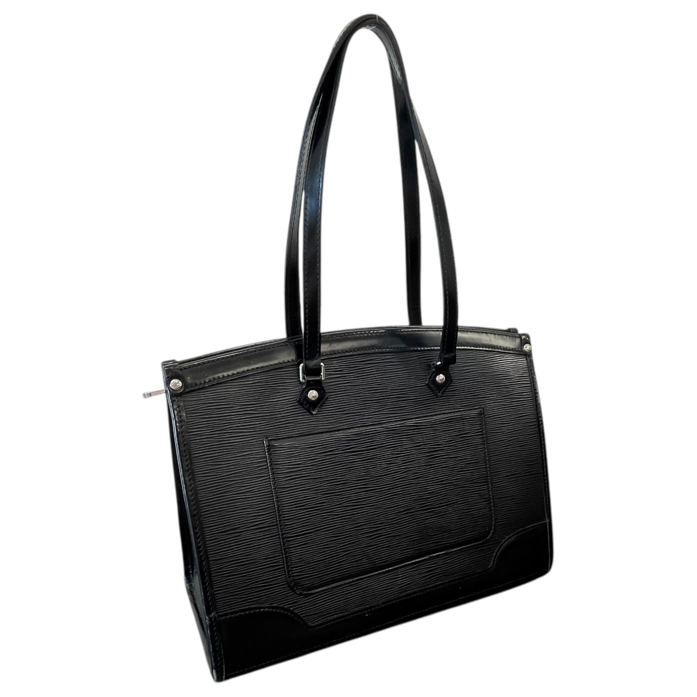 Women's Epi Madeleine Gm Handbag Black
