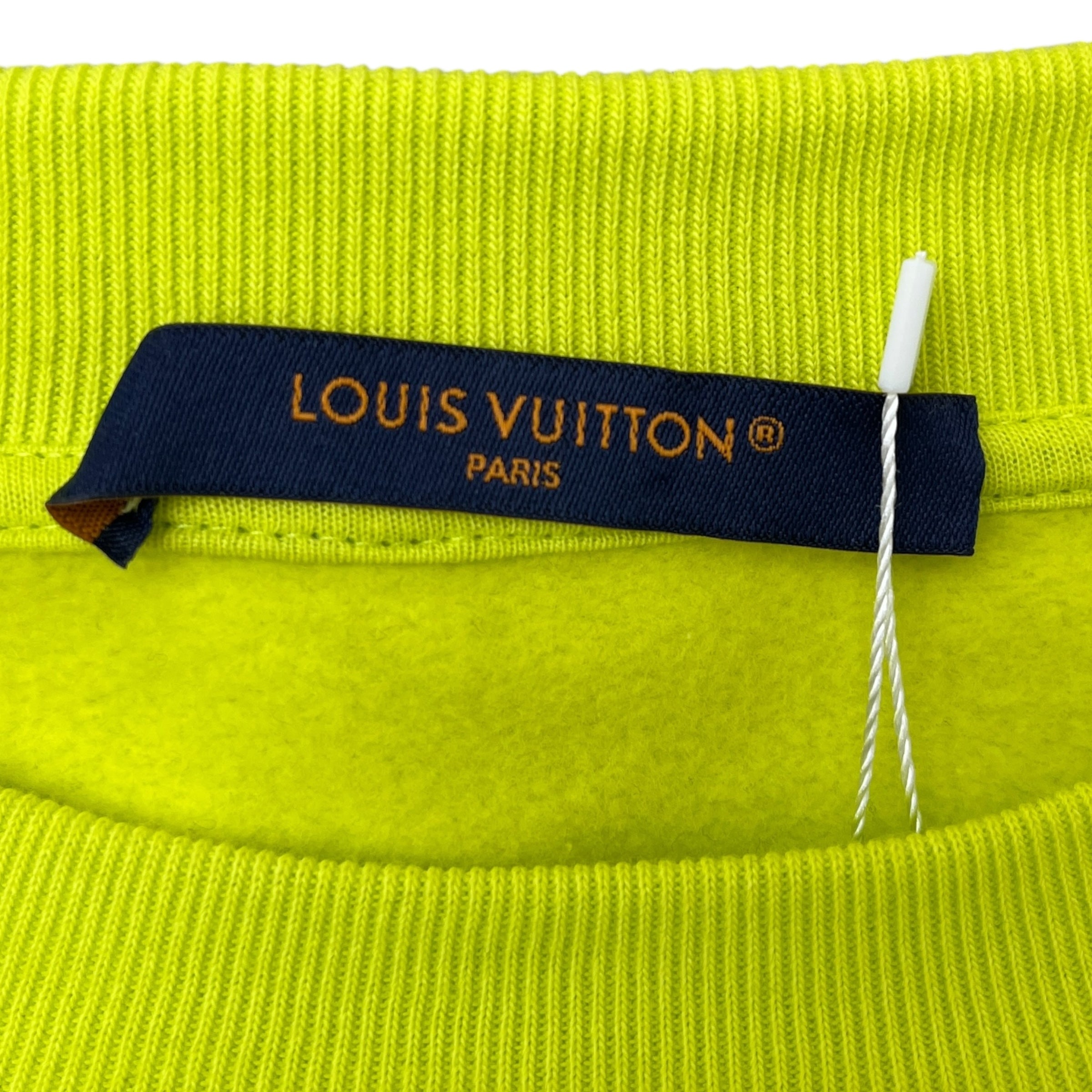 Men's Monogram Rainbow Playground Jumper Yellow Size 5XL