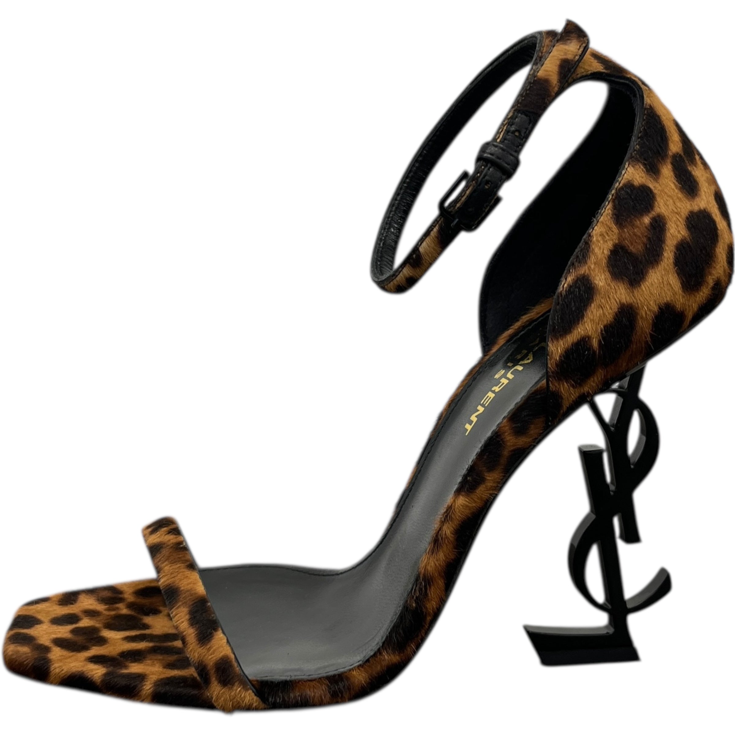 Women's Opyum Leopard-Print Heels Brown Size EU 36 / UK 3