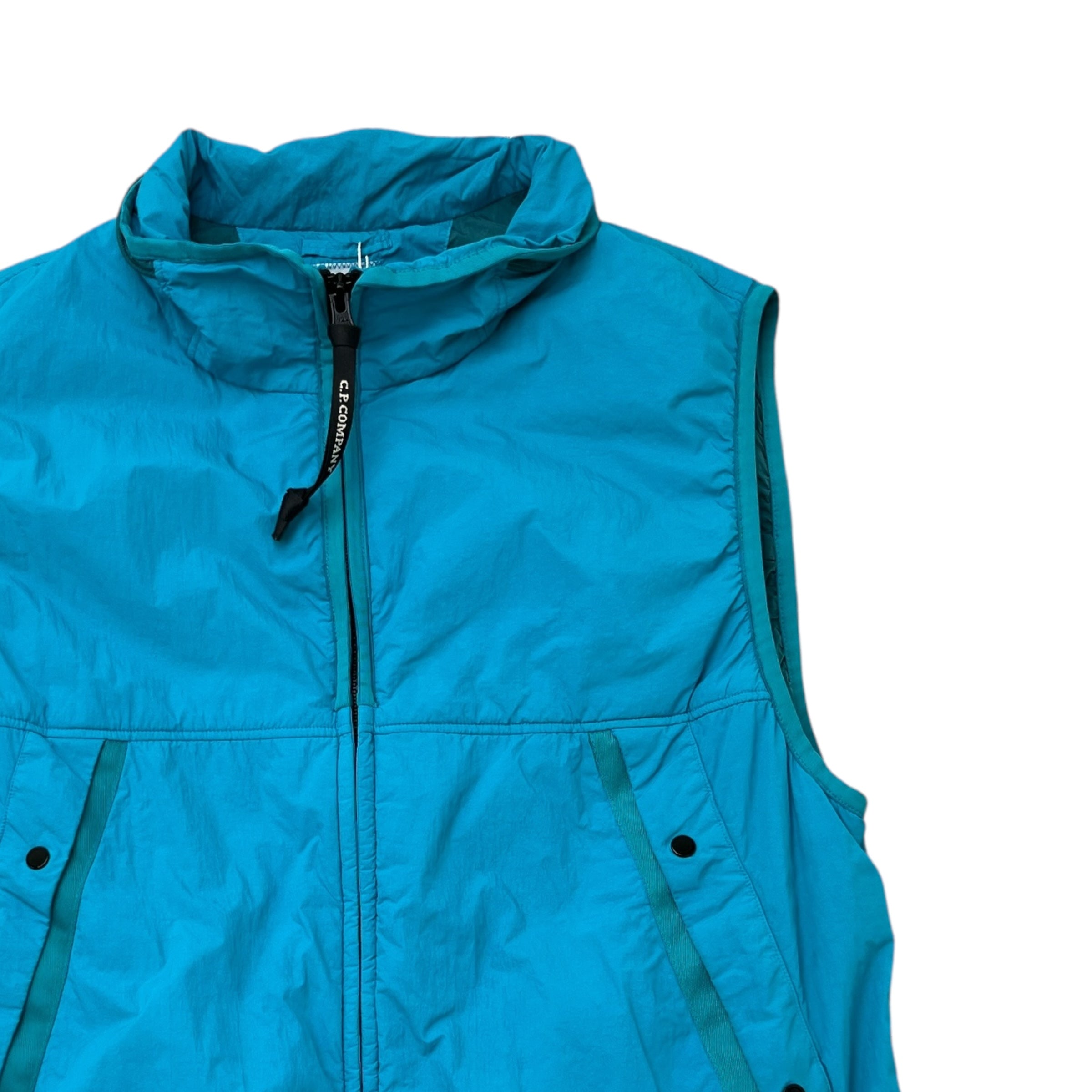 Men's Lens Gilet Blue Size IT 48 / M