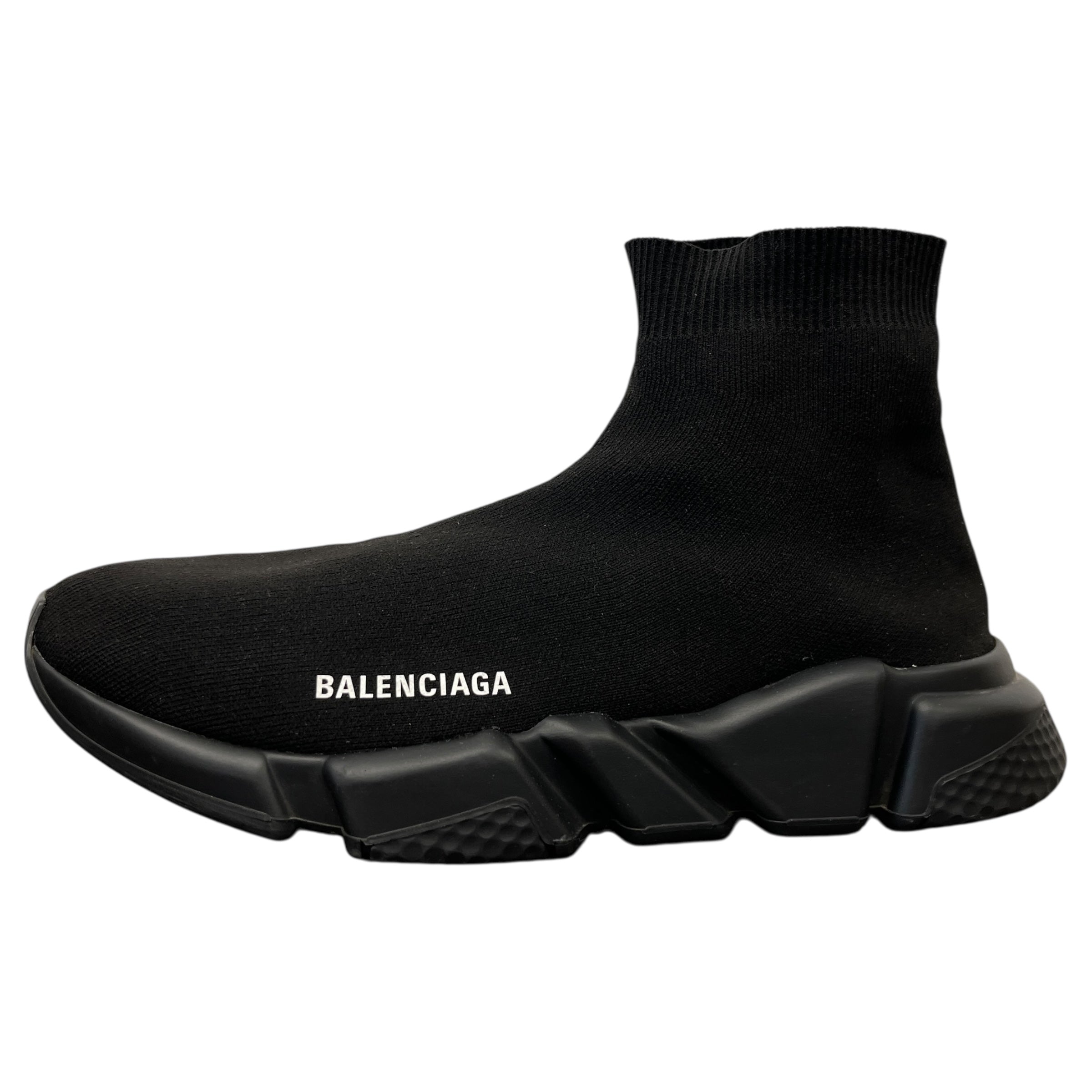 Men's Speed Sock High Trainers Black Size EU 42 / UK 8