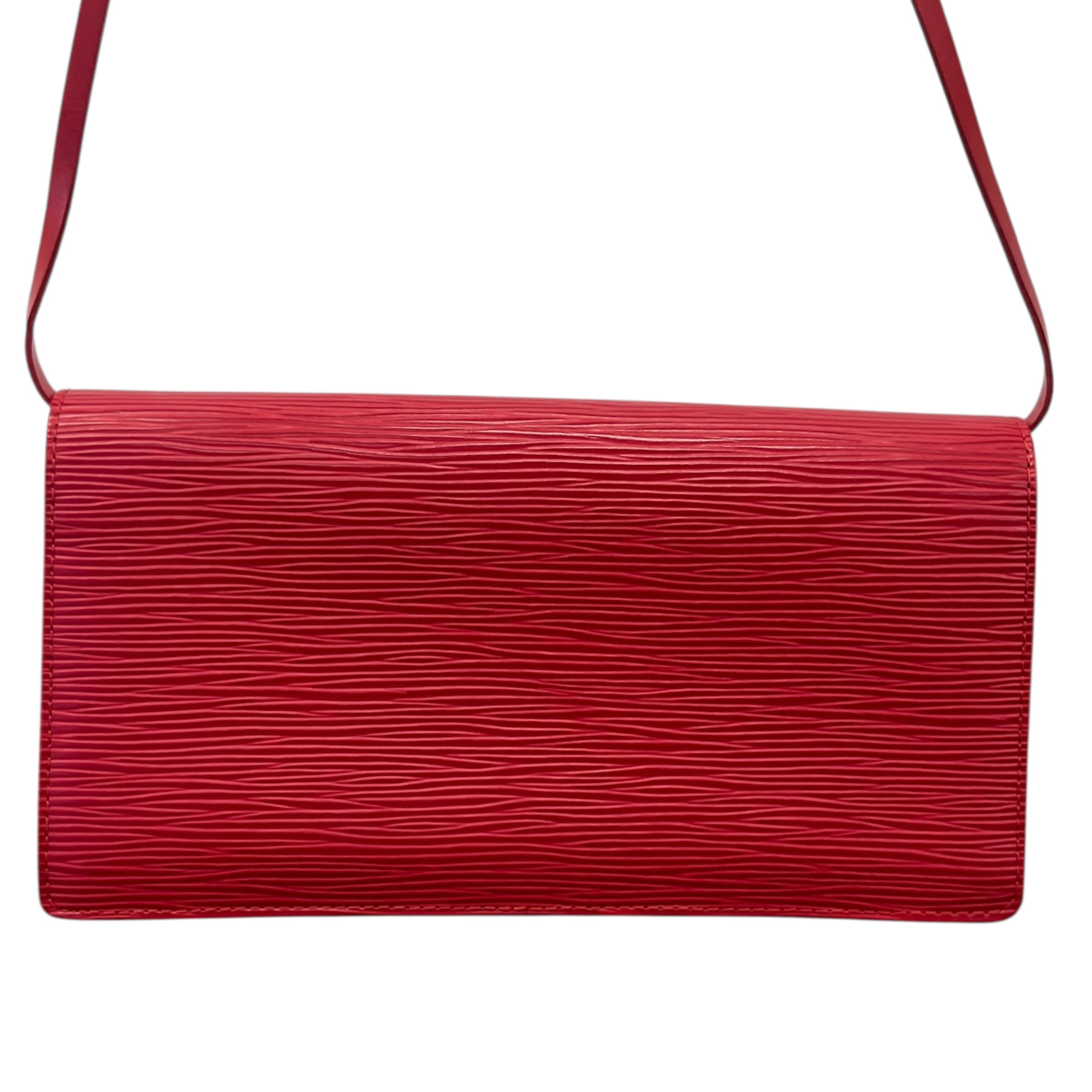 Women's Epi Honfleur Handbag Red