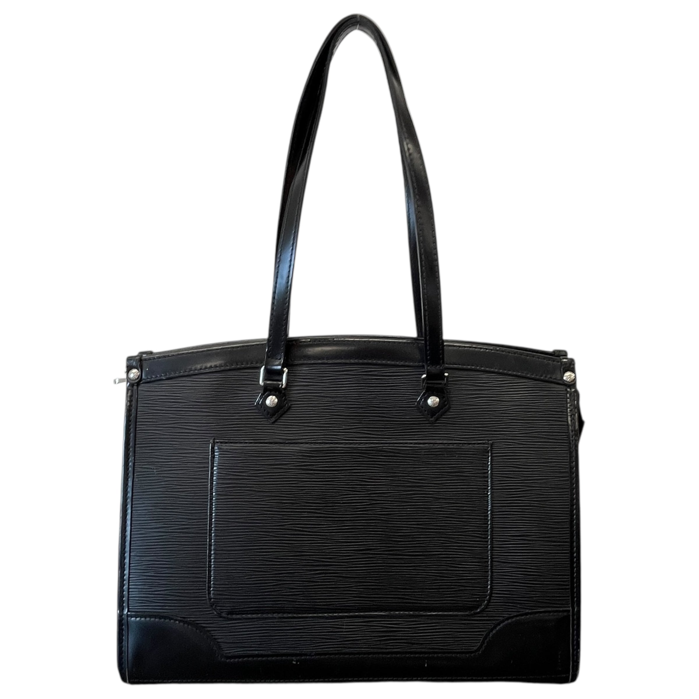 Women's Epi Madeleine Gm Handbag Black