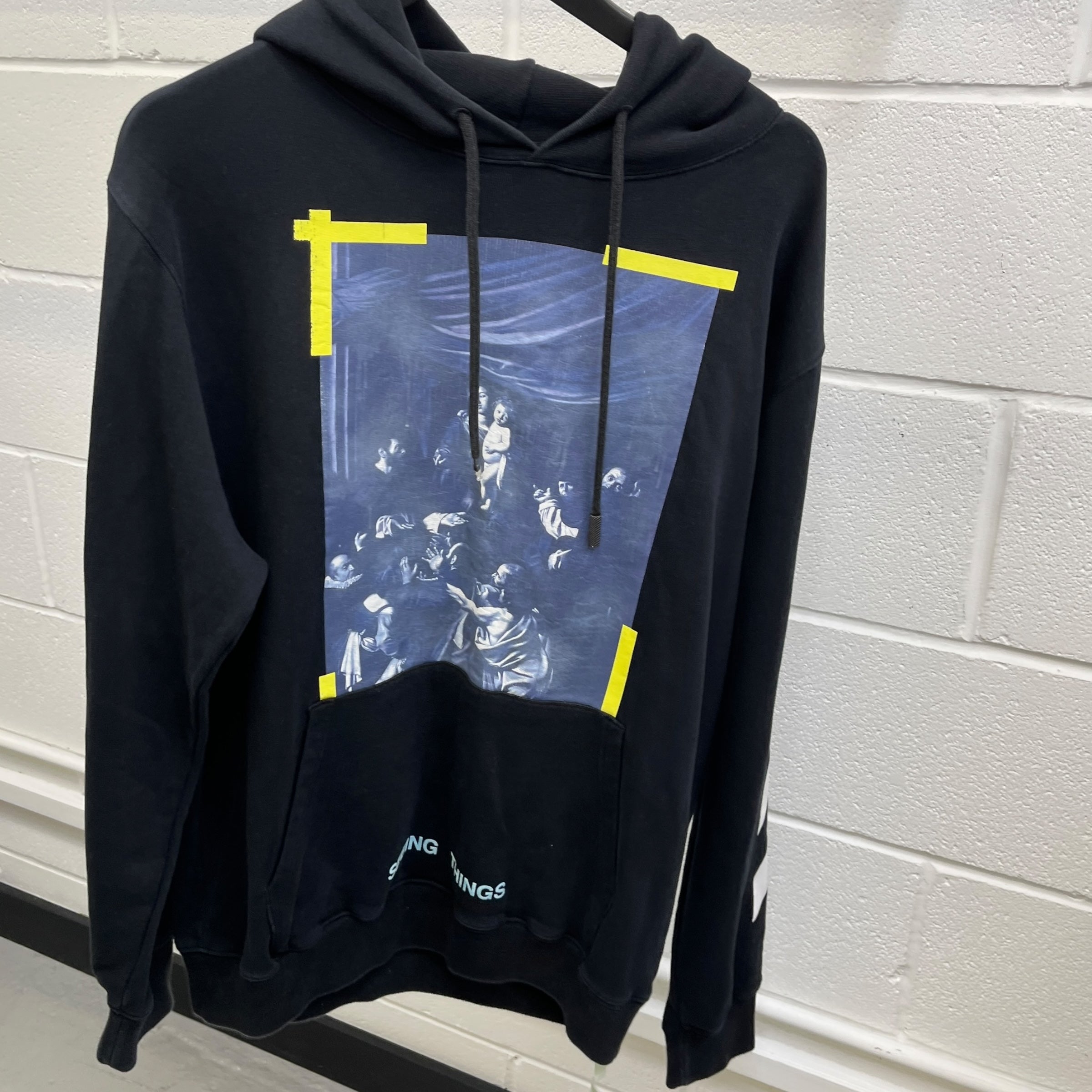 Men's Arrow Caravaggio Hoodie Black Size M