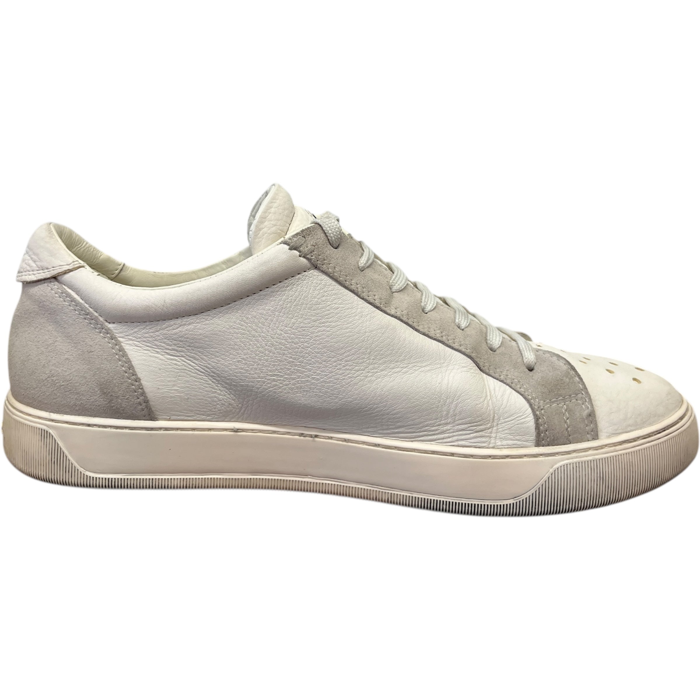 Men's Angeline Logo Low Trainers White Size EU 43 / UK 9