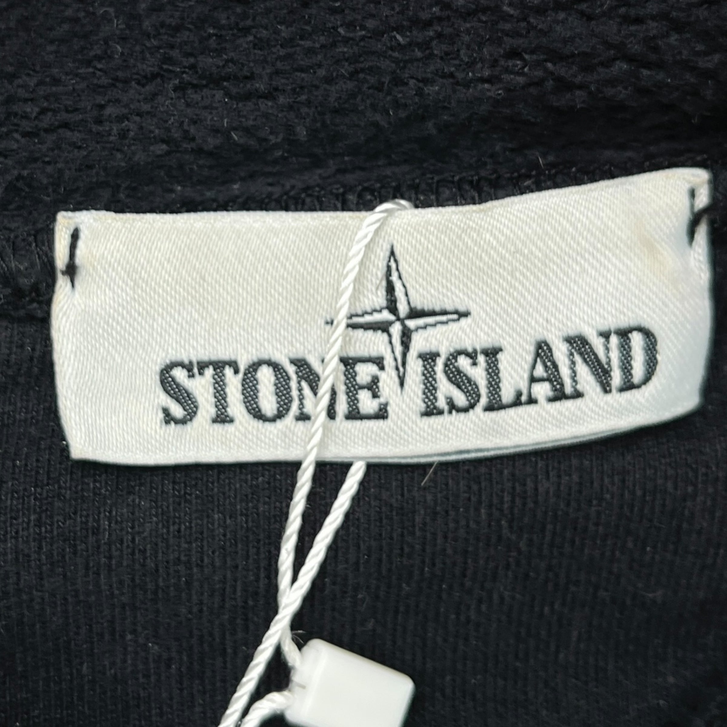 Men's Applique Logo Hoodie Black Size L