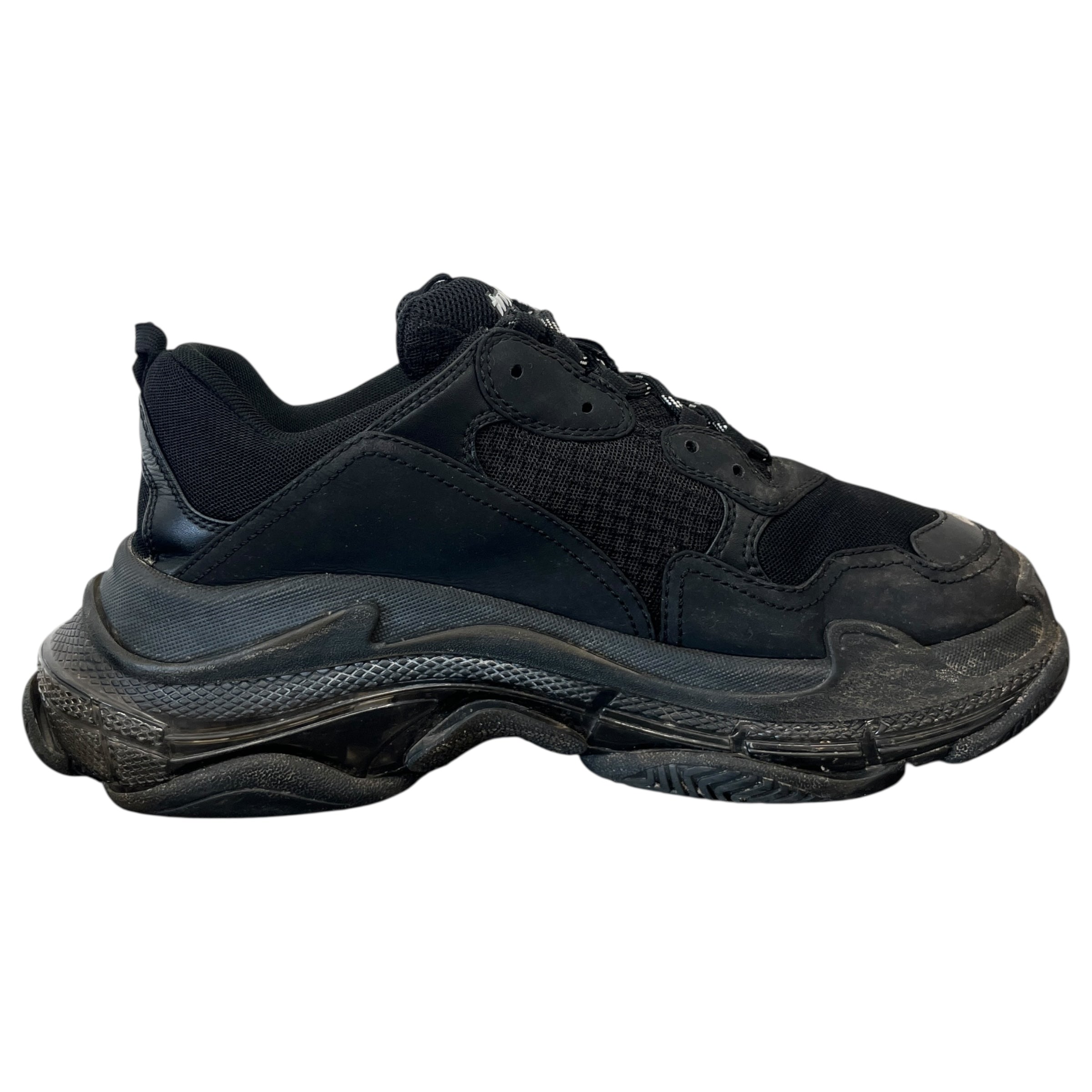 Men's Triple S Low Trainers Black Size EU 43 / UK 9