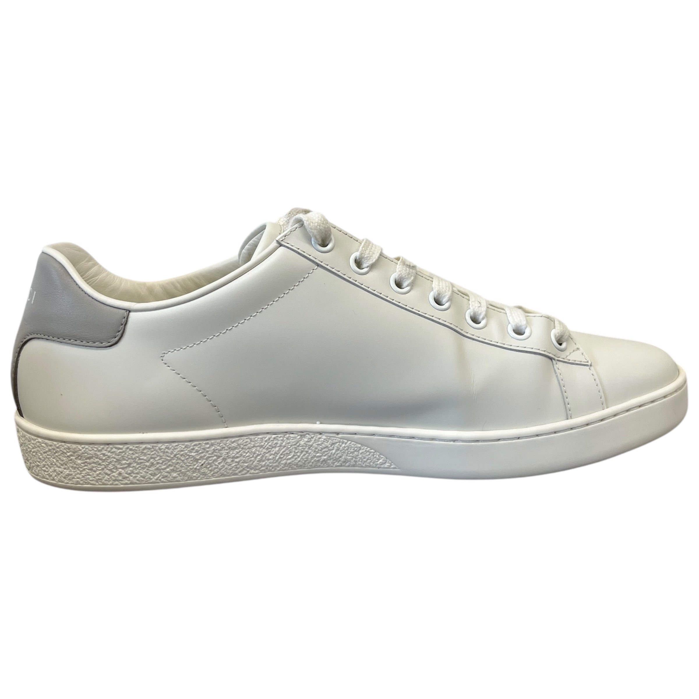 Men's Interlocking G Ace Low Trainers White Size EU 40 / UK 6