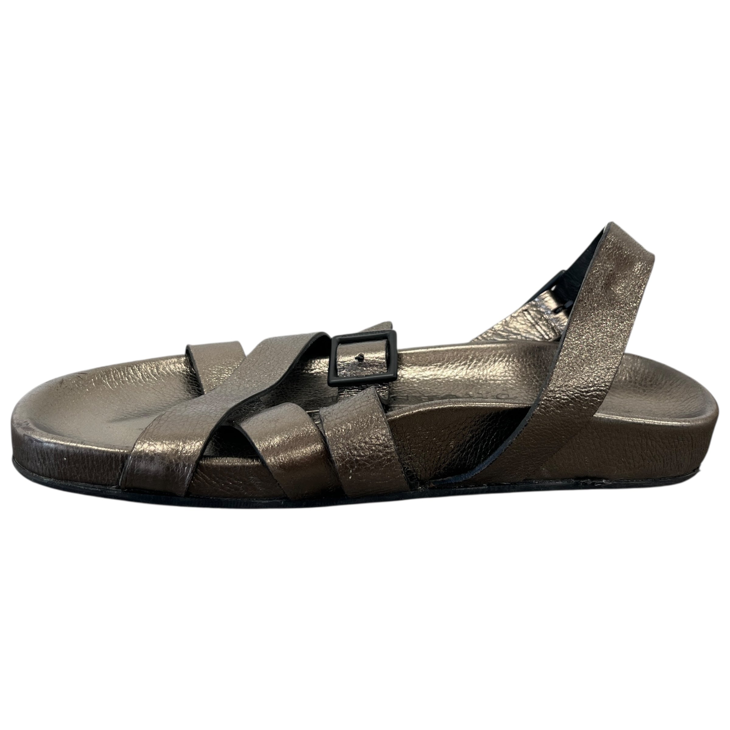 Men's Gladiator Sandals Gold Size EU 41 / UK 7