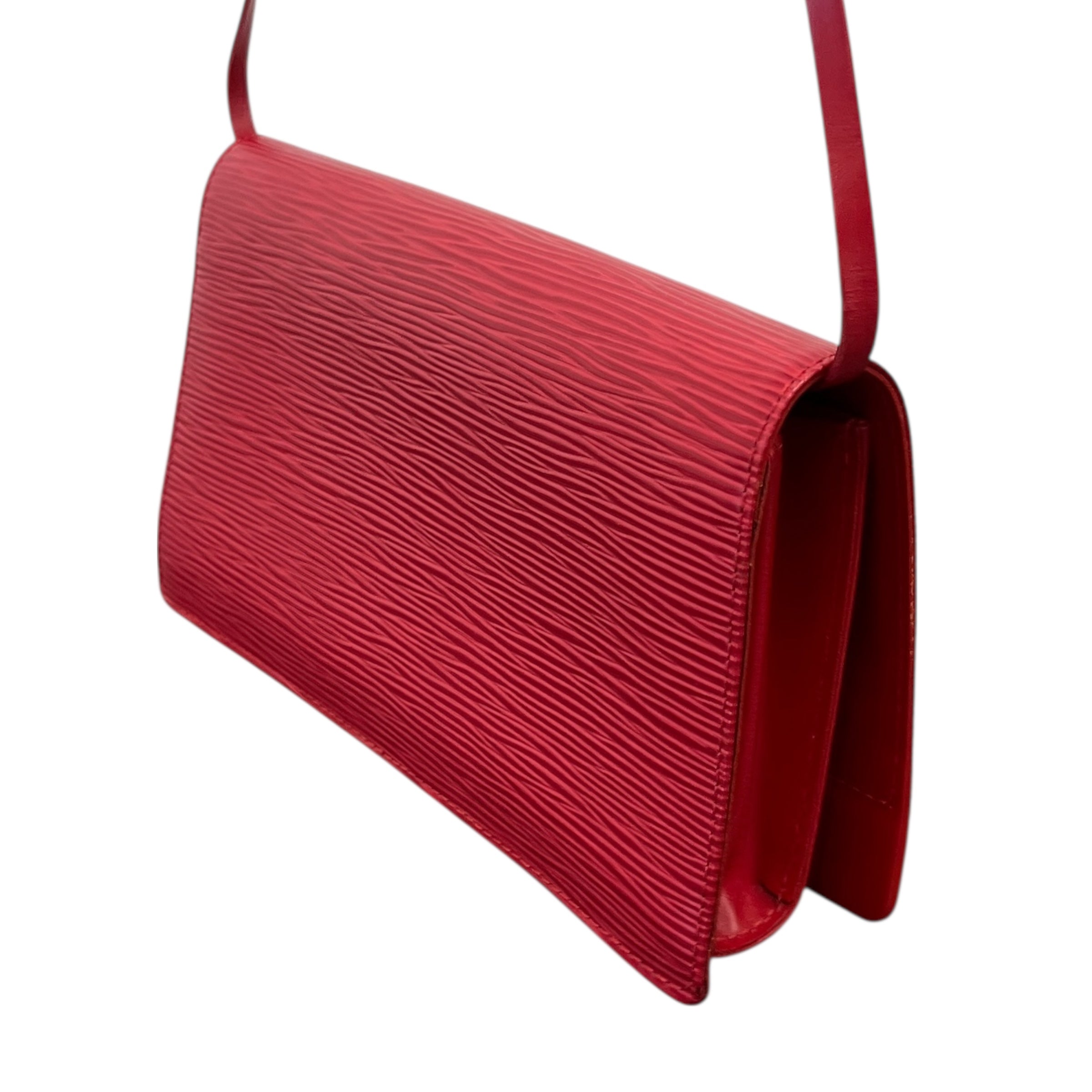 Women's Epi Honfleur Handbag Red