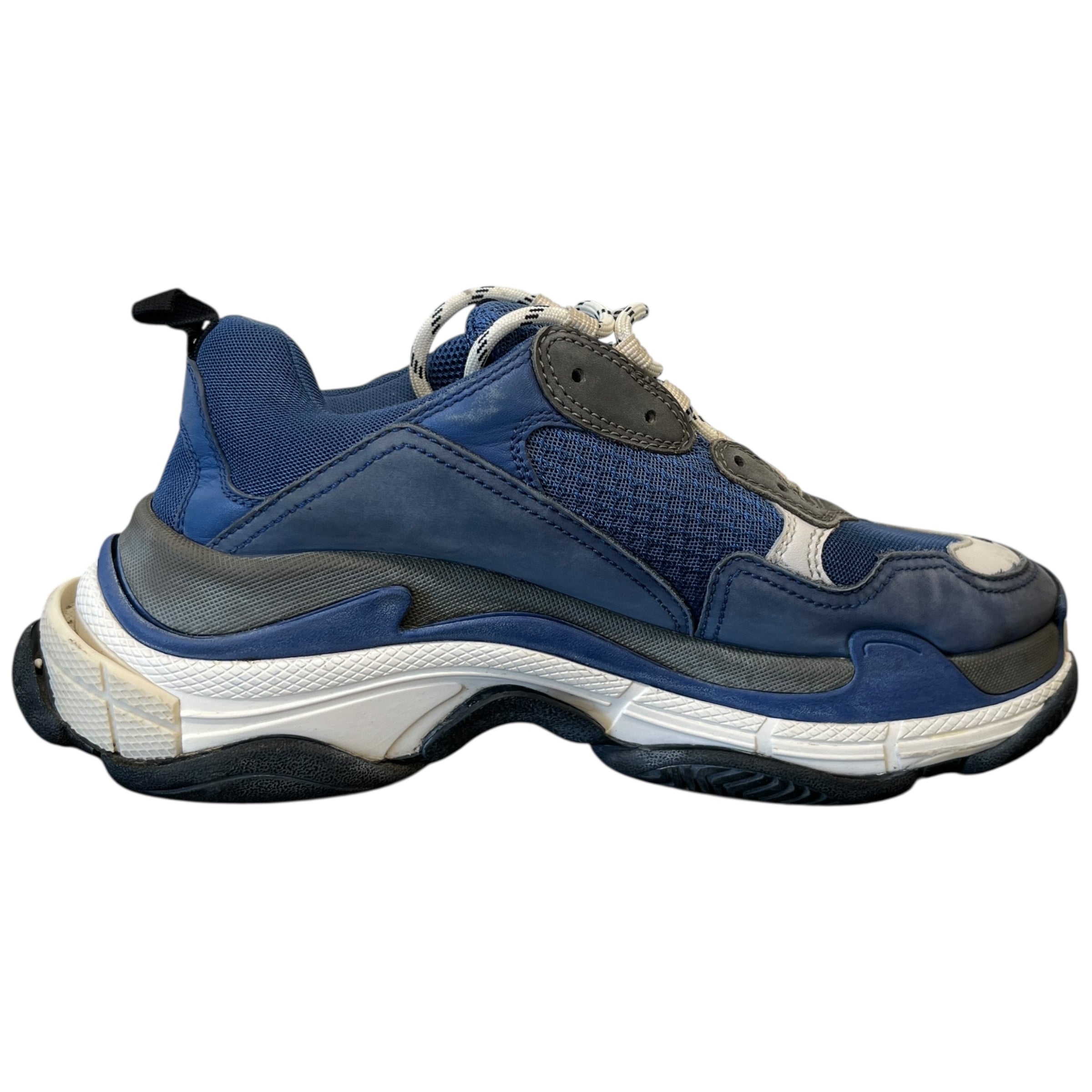 Men's Triple S Low Trainers Blue Size EU 42 / UK 8