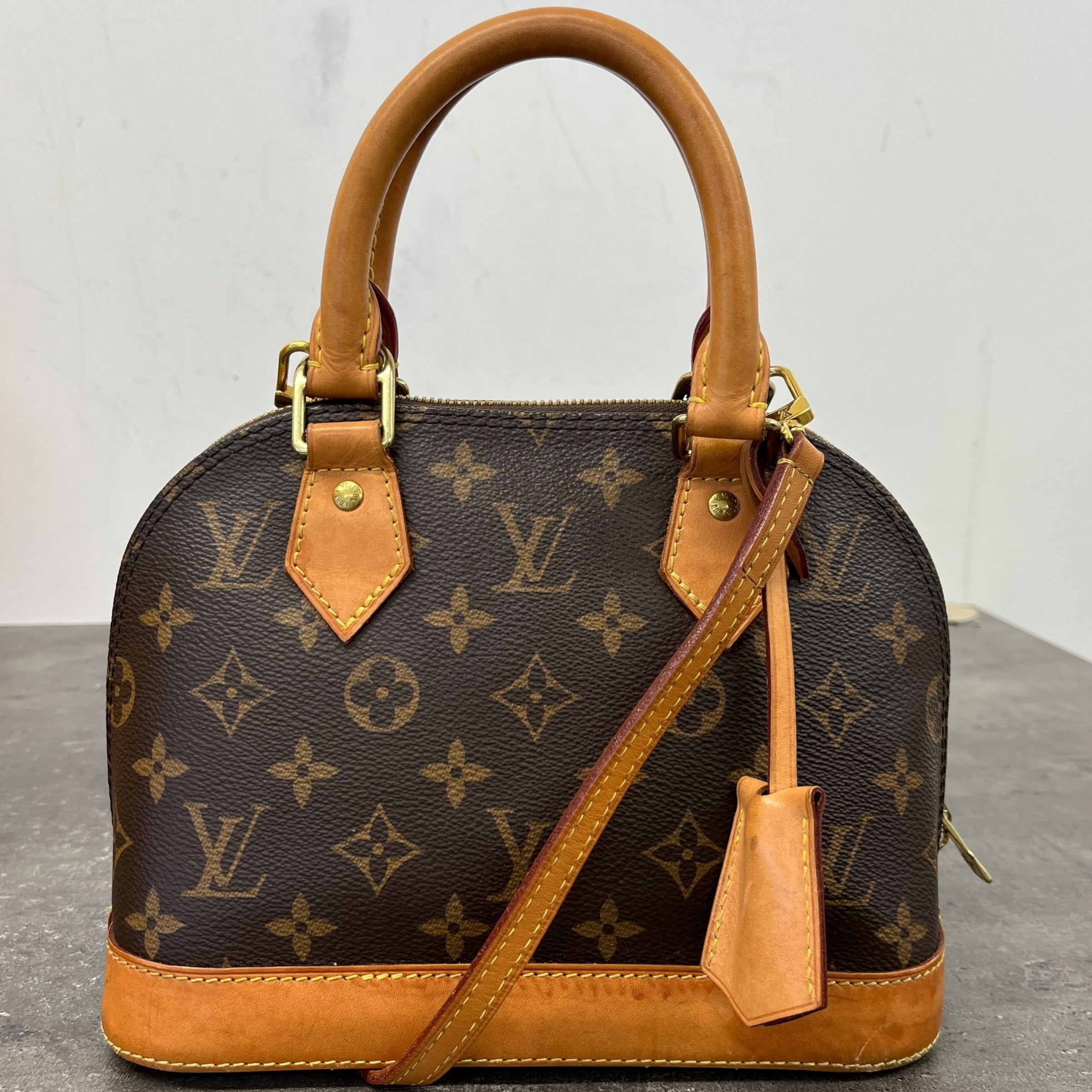 Women's Monogram Alma Bb Handbag Brown