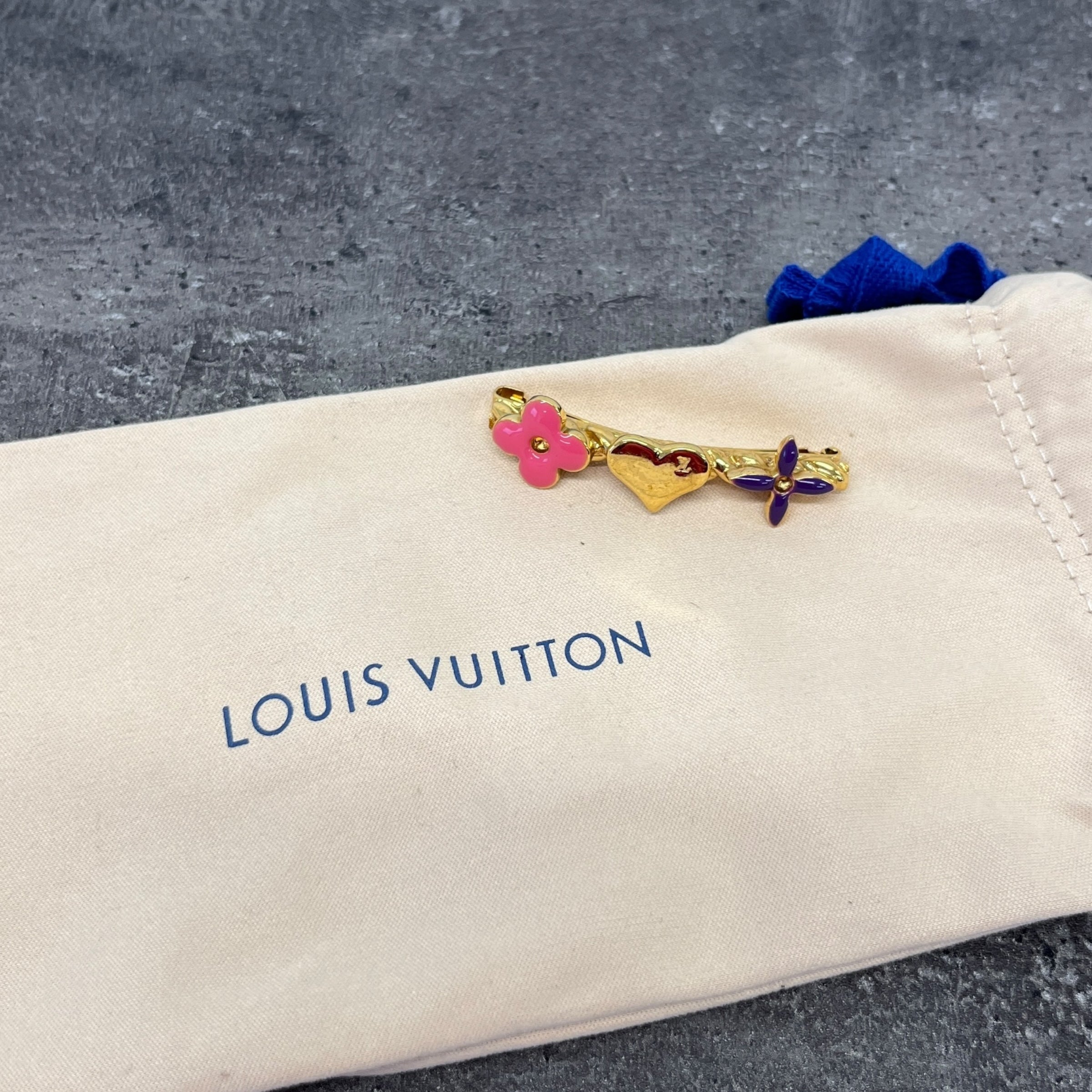 Women's Sweet Monogram Hair Clip Head Band Gold