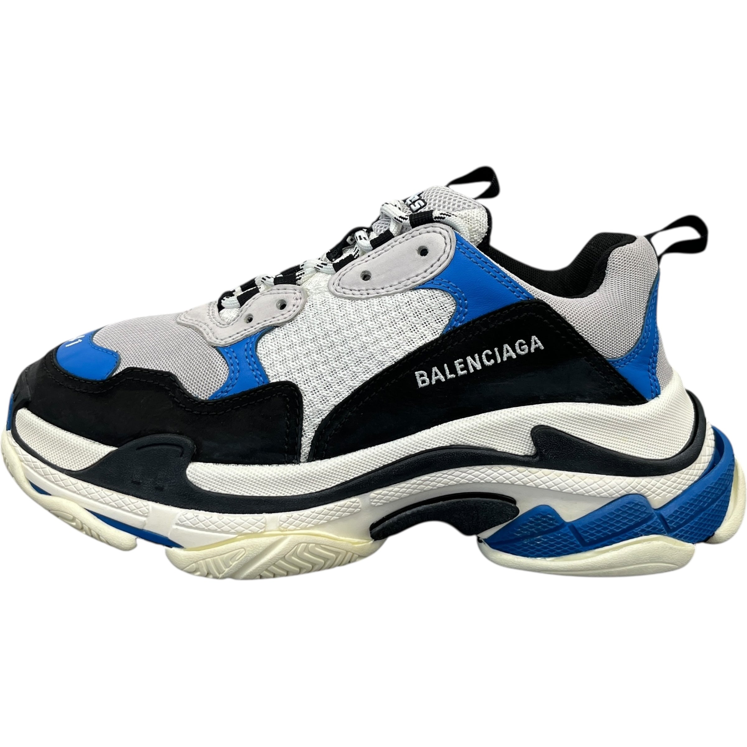 Men's Triple S Low Trainers Blue Size EU 41 / UK 7