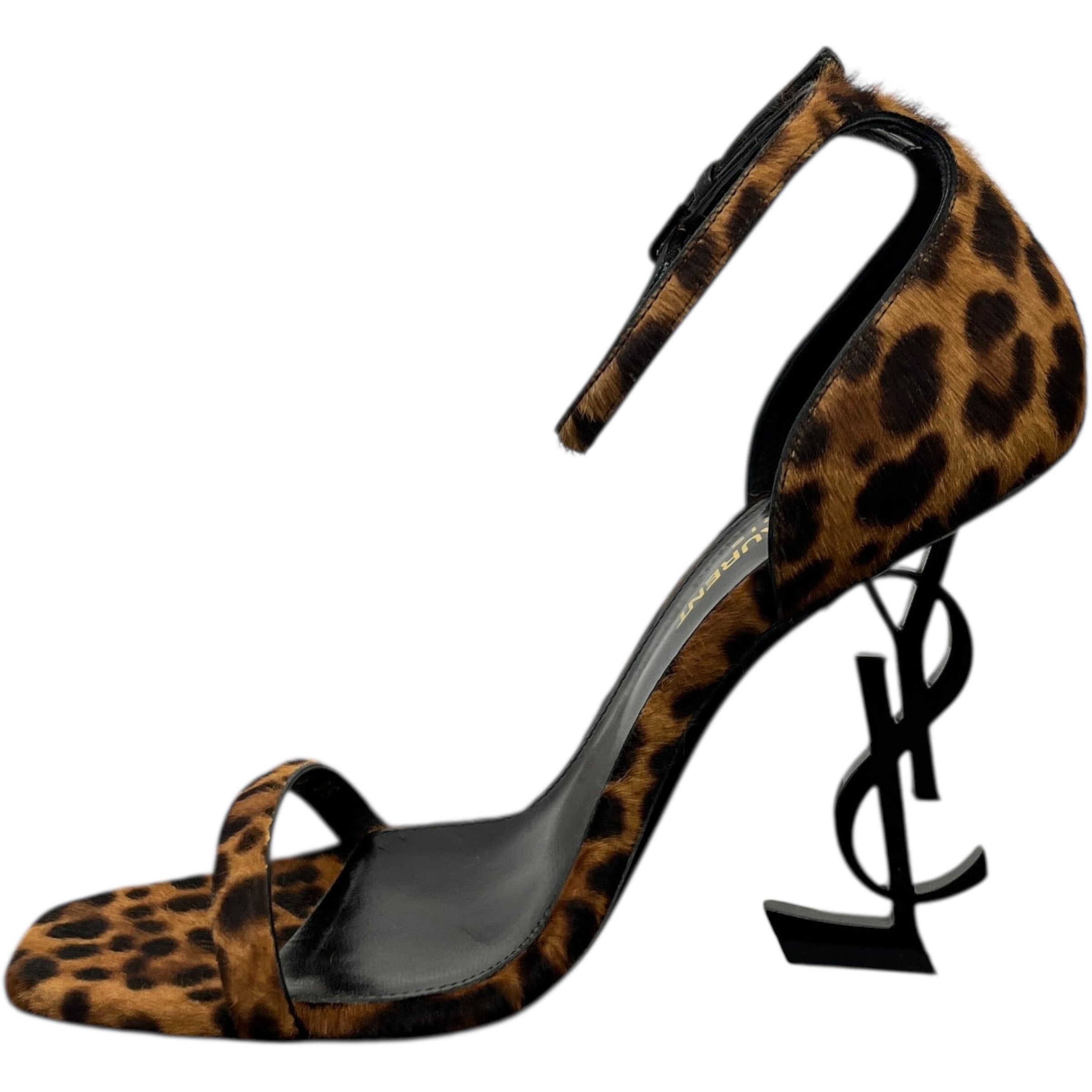 Women's Opyum Leopard-Print Heels Brown Size EU 36 / UK 3