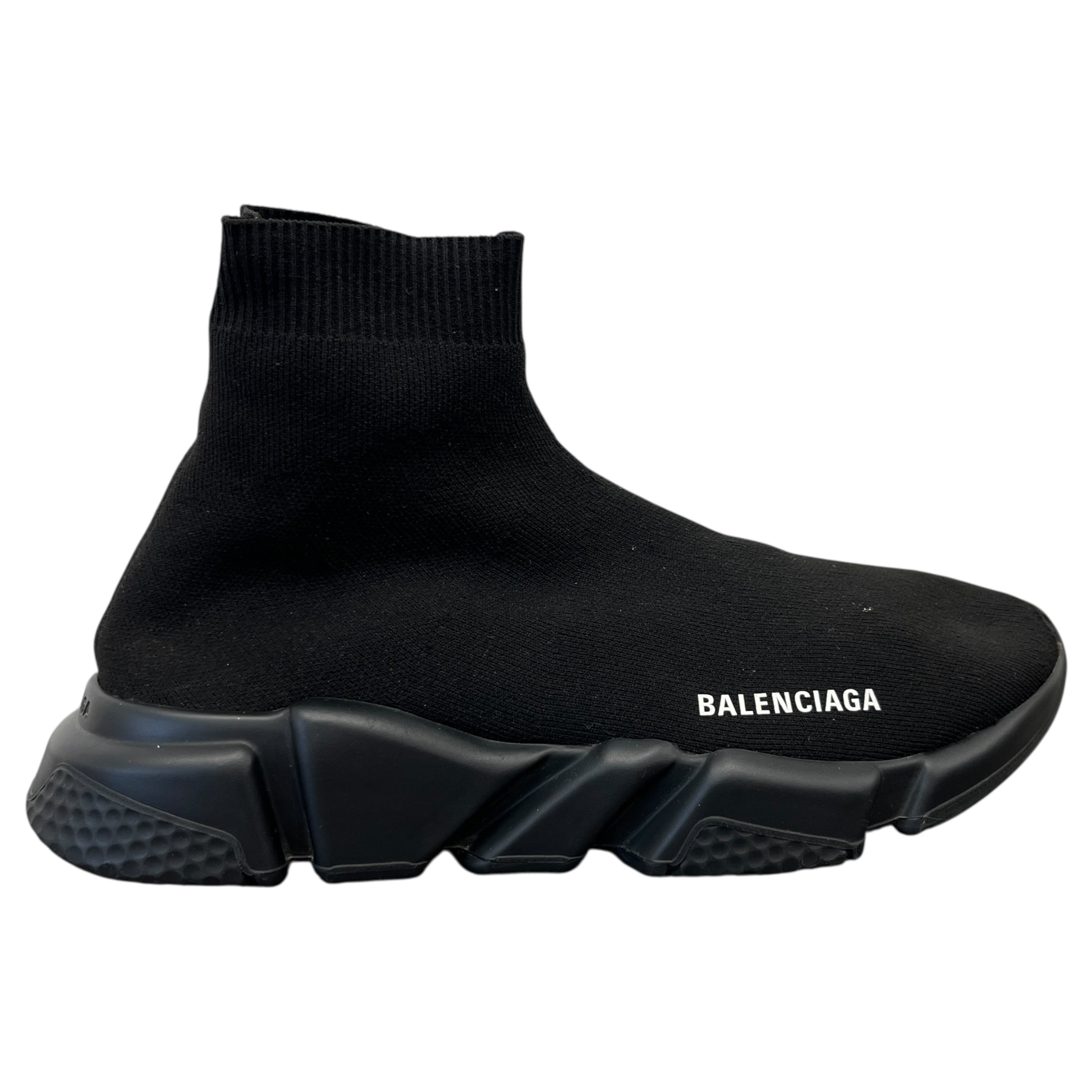 Men's Speed Sock High Trainers Black Size EU 42 / UK 8