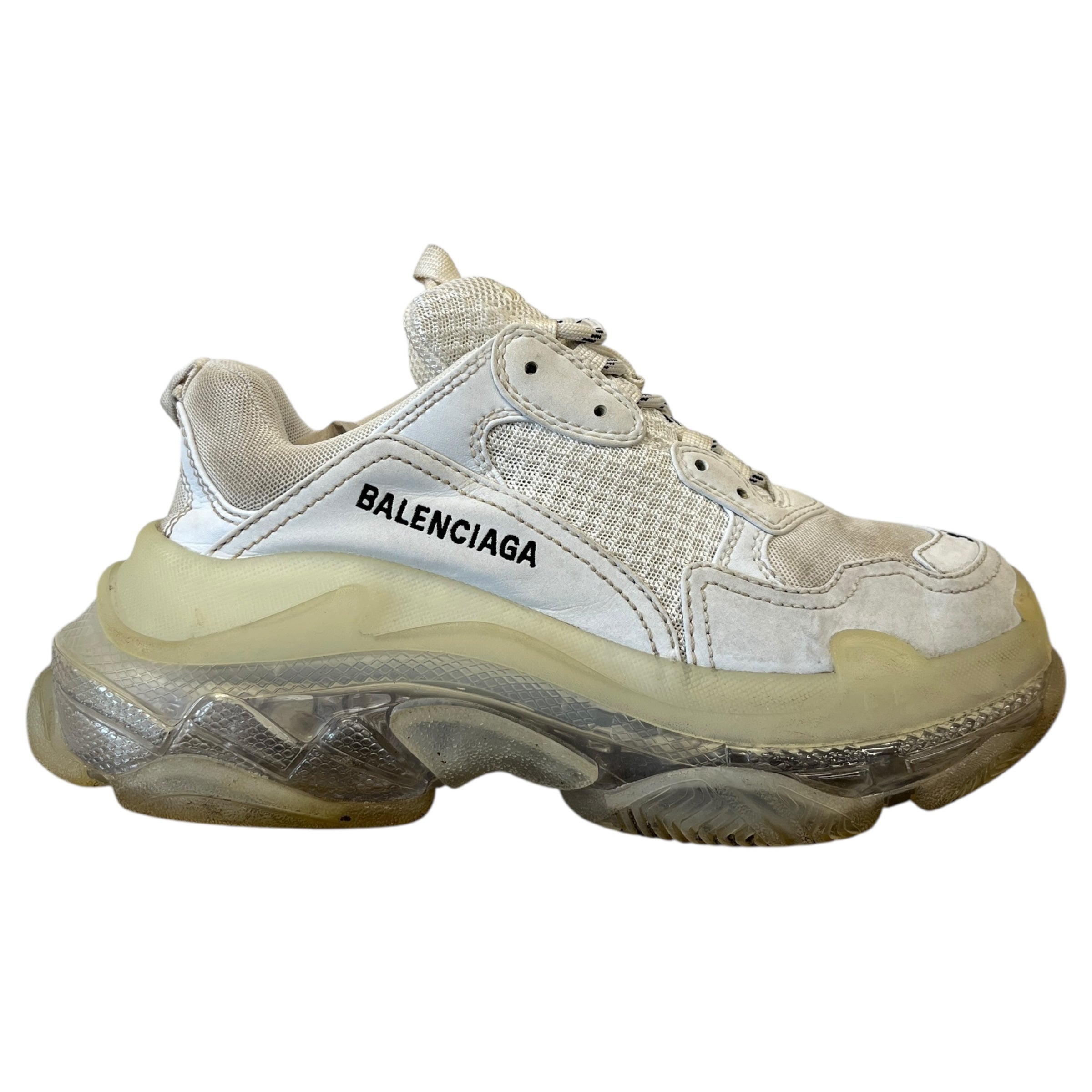 Women's Triple S Low Trainers White Size EU 38 / UK 5