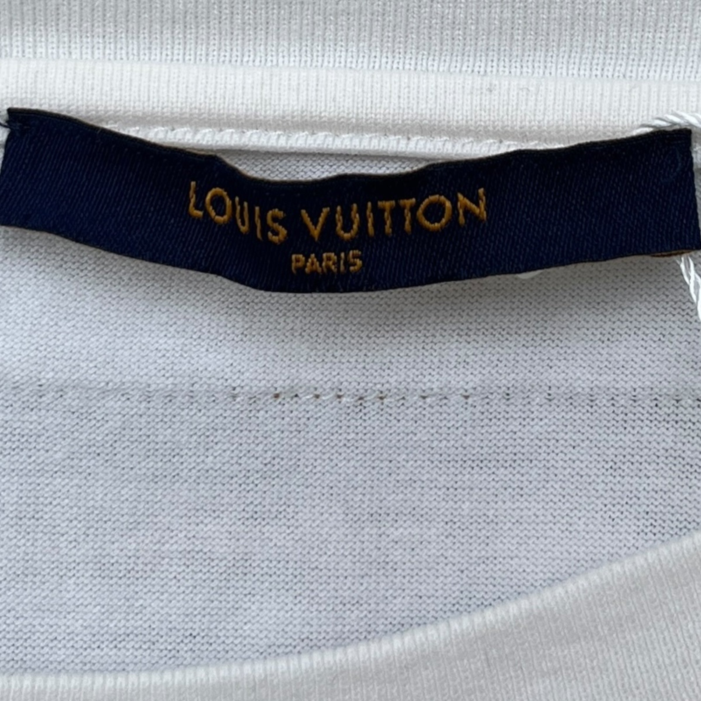 Men's Paratrooper Logo T-Shirt White Size XL