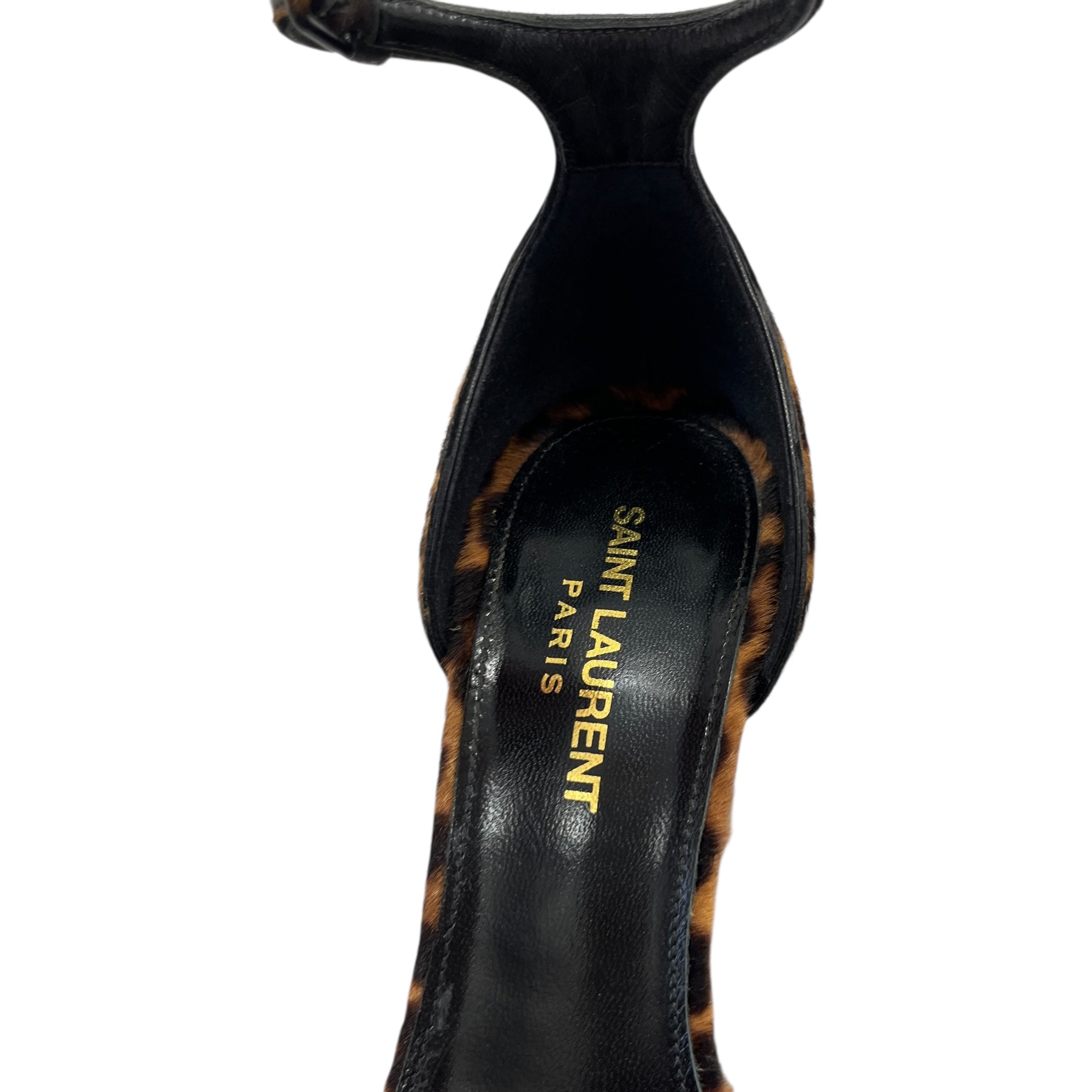 Women's Opyum Leopard-Print Heels Brown Size EU 36 / UK 3