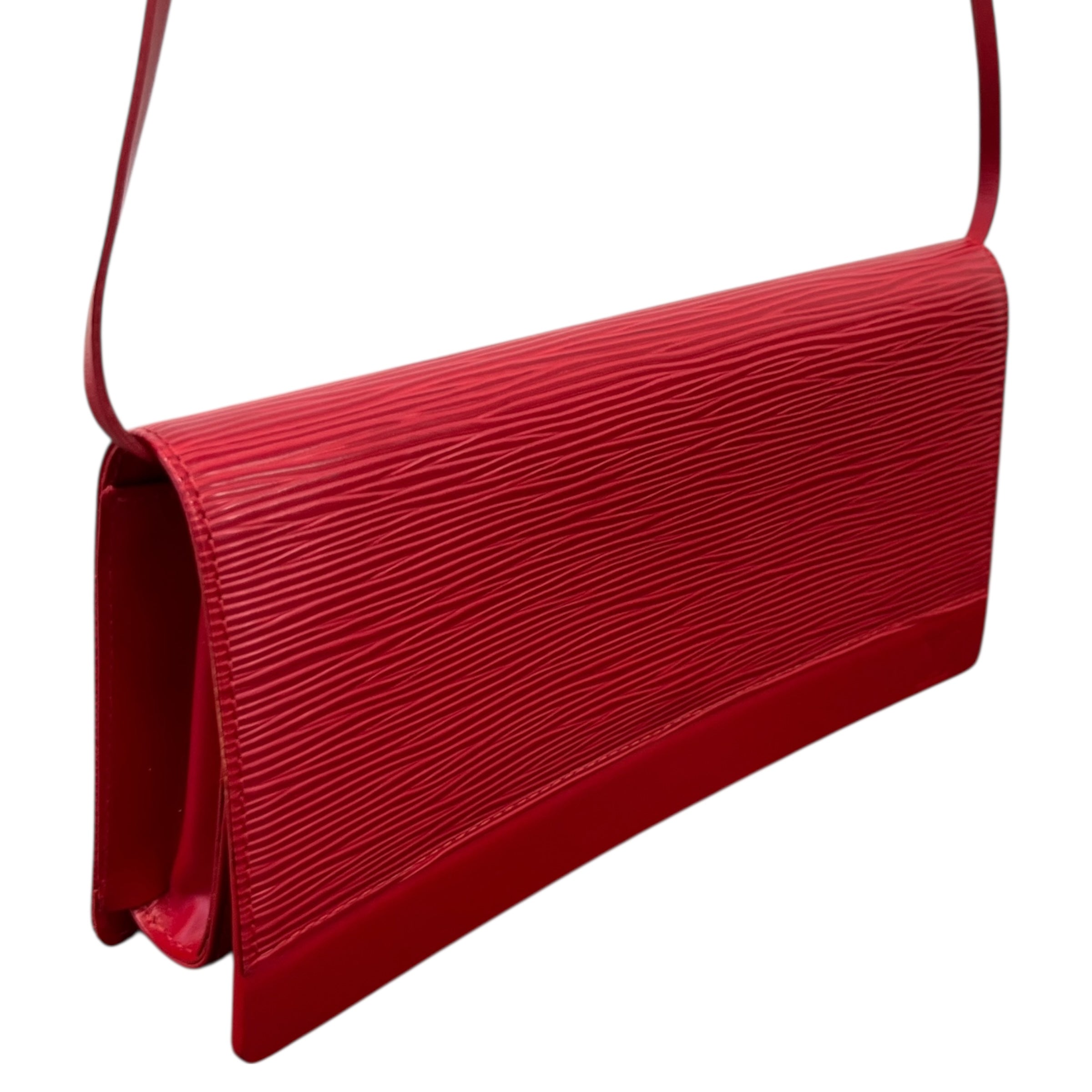 Women's Epi Honfleur Handbag Red