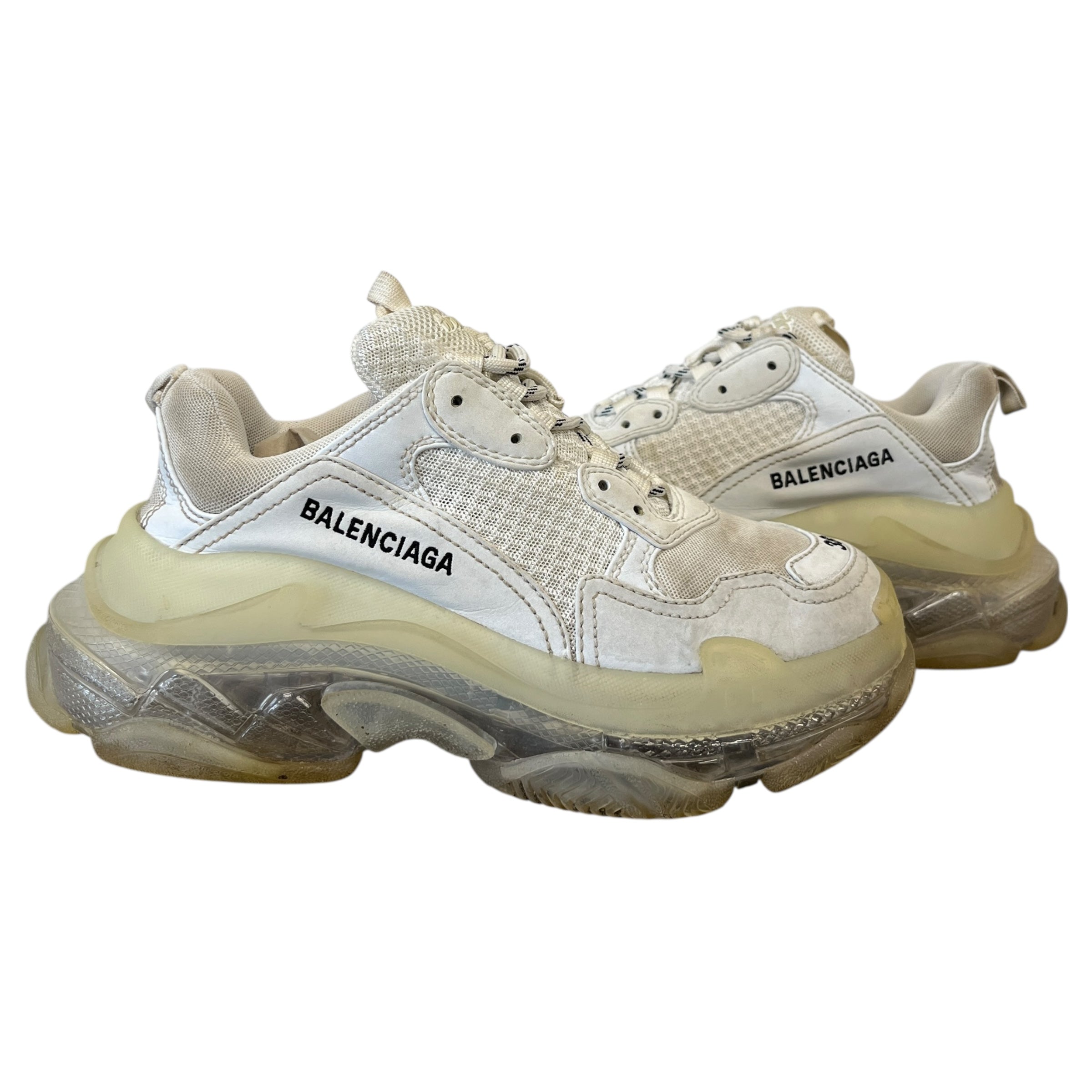 Women's Triple S Low Trainers White Size EU 38 / UK 5