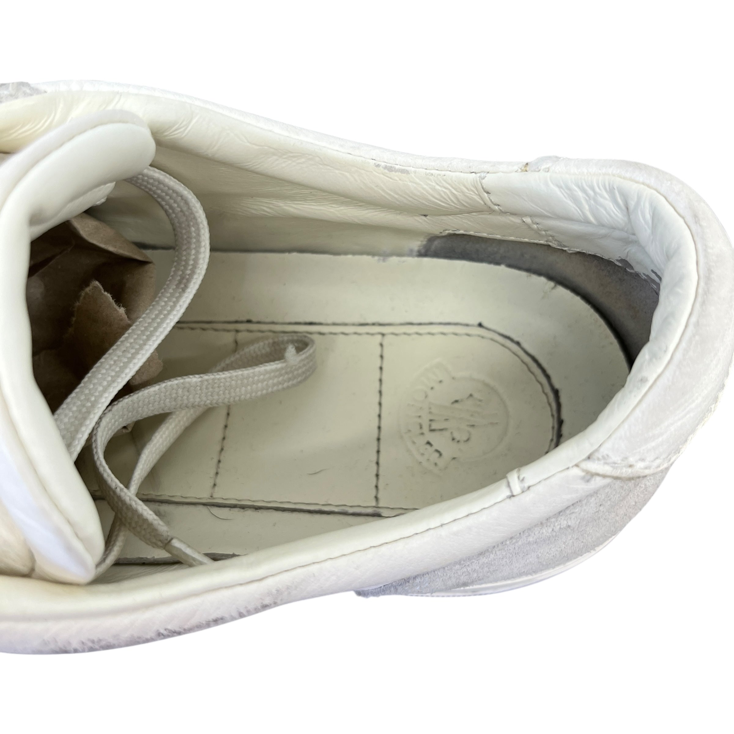 Men's Angeline Logo Low Trainers White Size EU 43 / UK 9