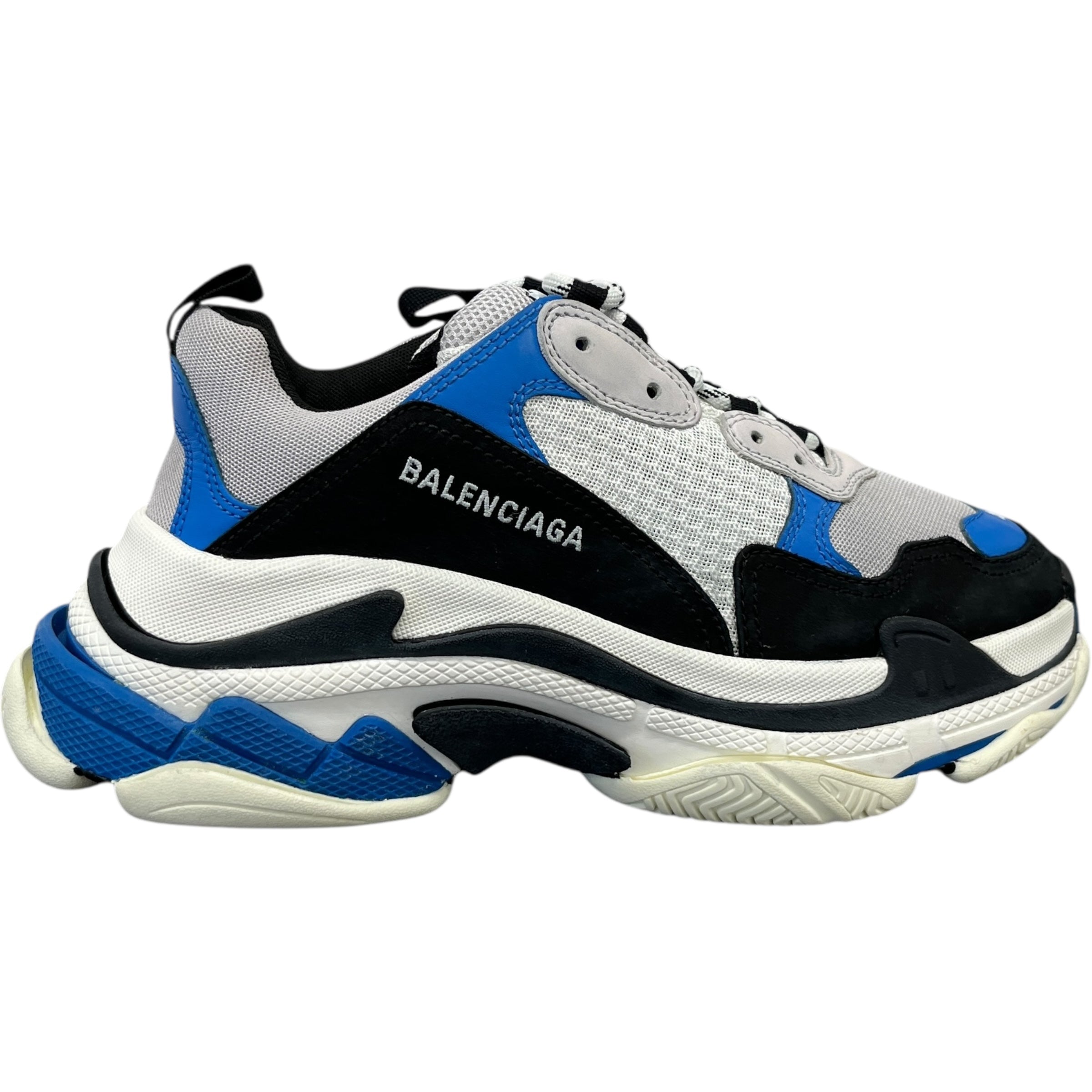 Men's Triple S Low Trainers Blue Size EU 41 / UK 7
