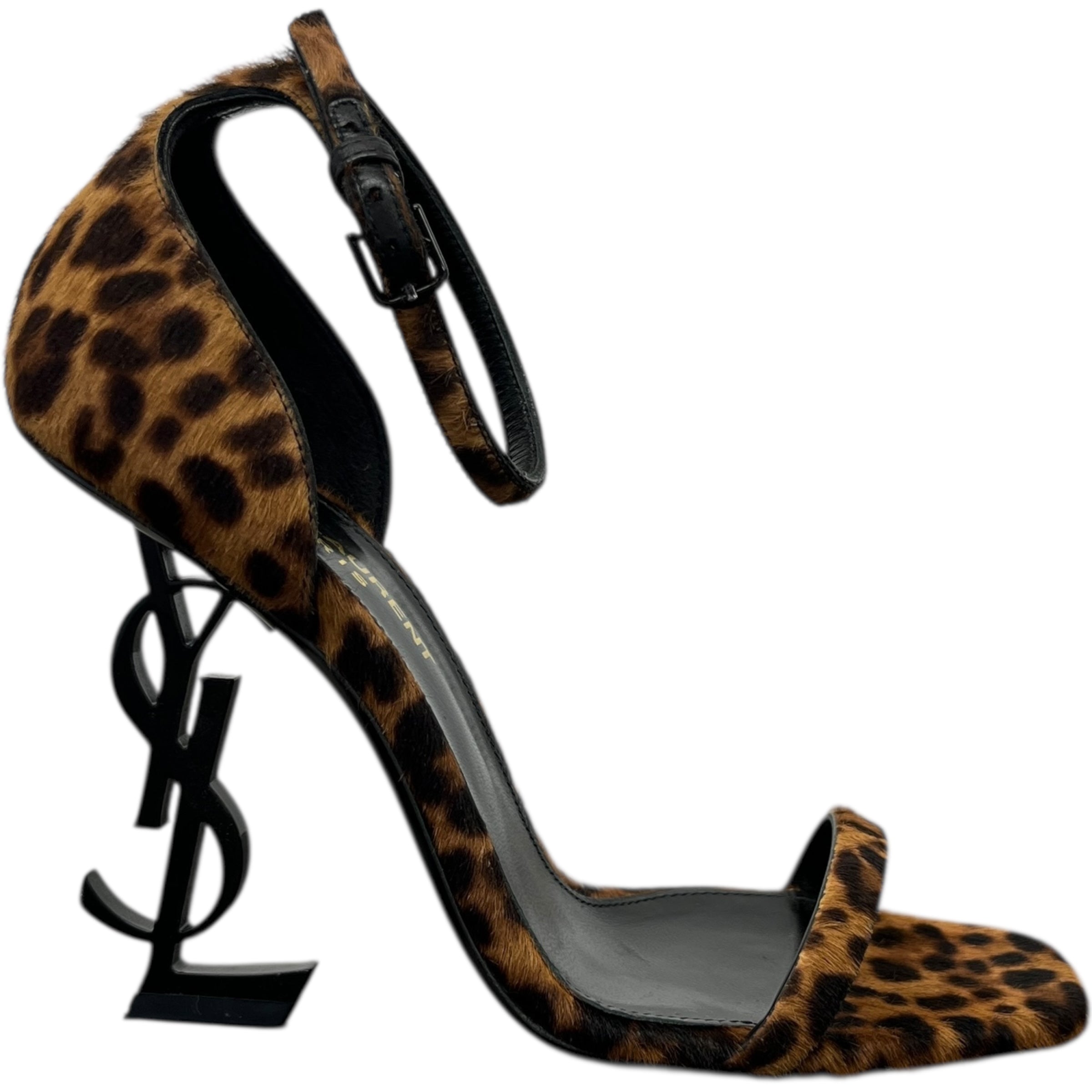 Women's Opyum Leopard-Print Heels Brown Size EU 36 / UK 3