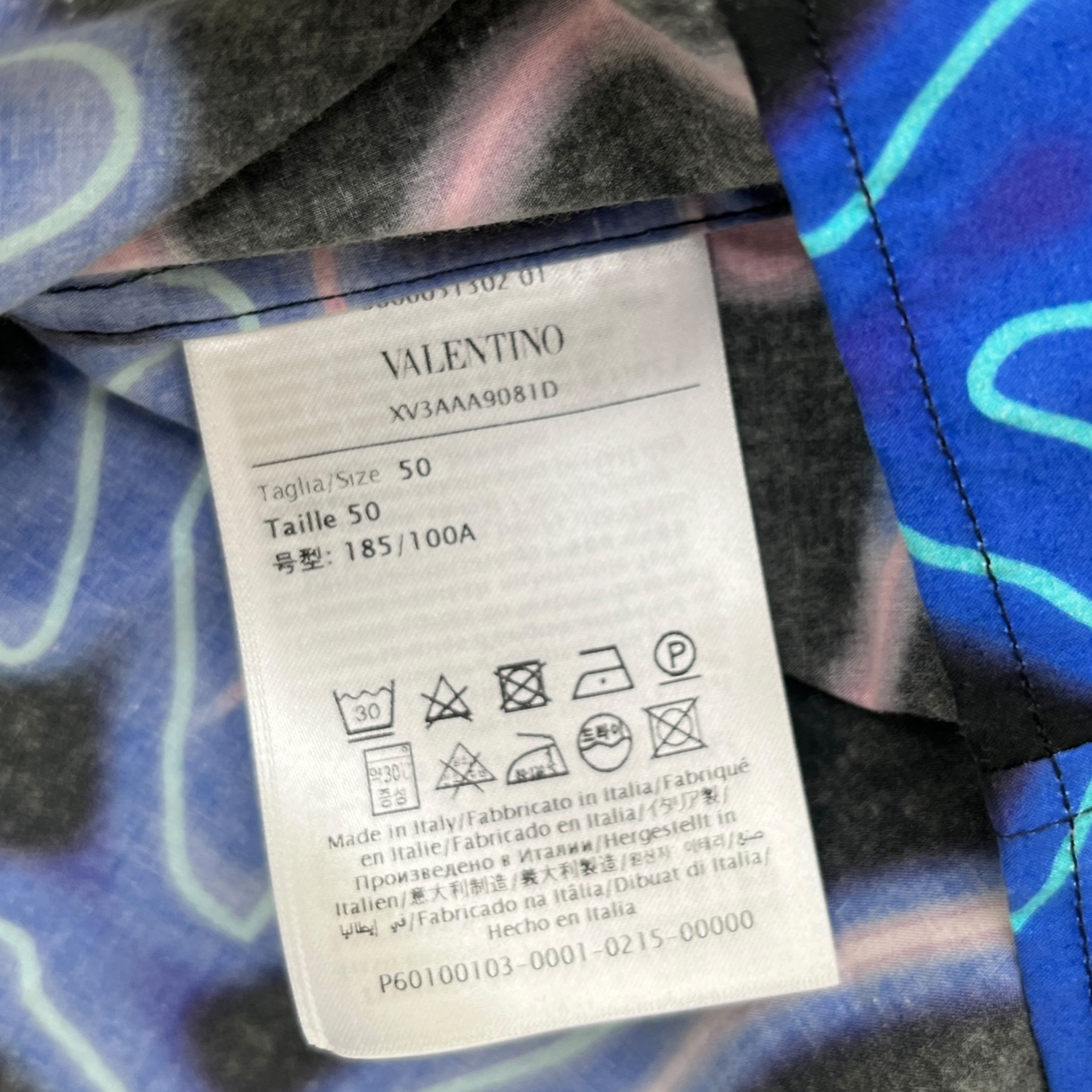 Men's Neo Camo Print T-Shirt Black Size IT 50 / UK L