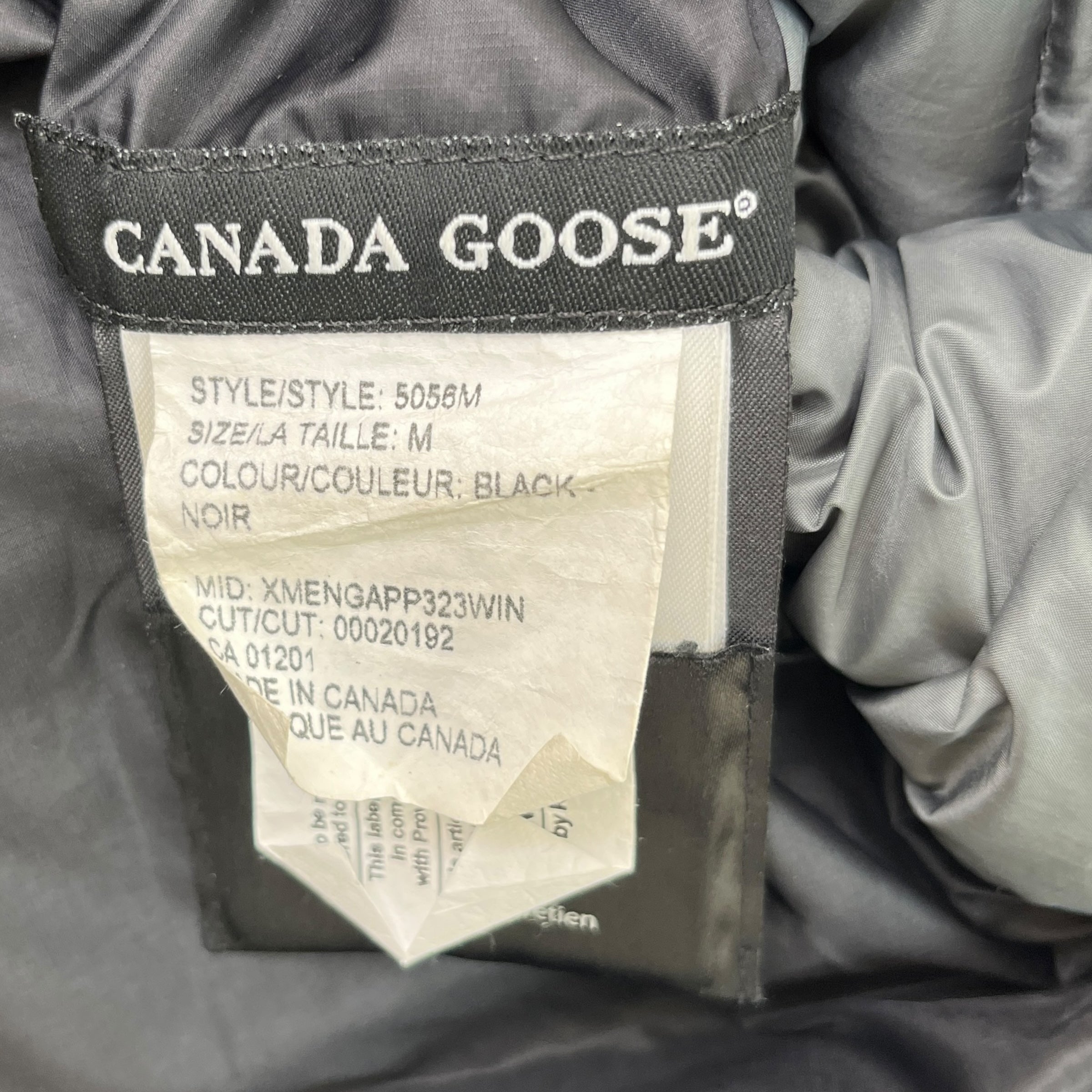 Men's Lodge Down Jacket Black Size M