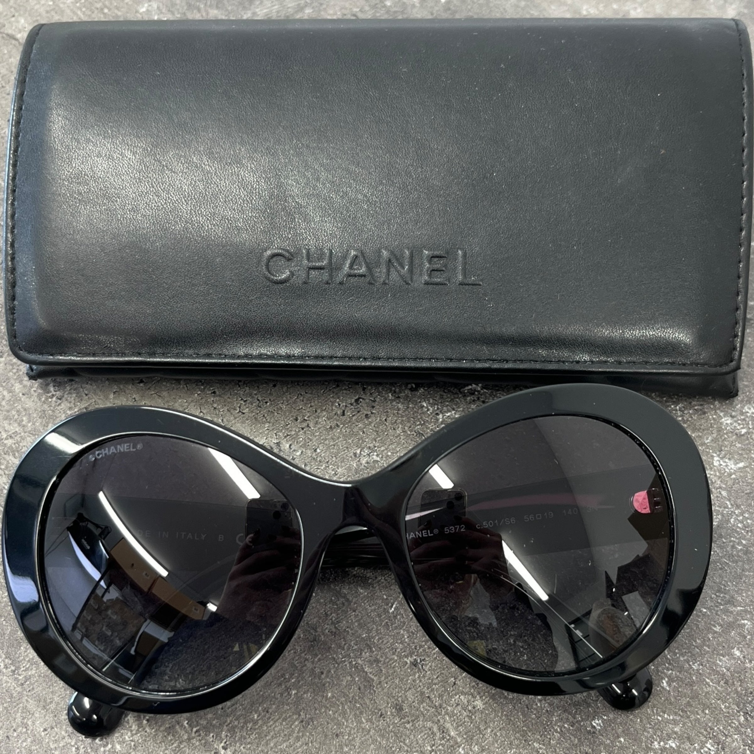 Women's C.501/S6 Oversized Cc Sunglasses Black