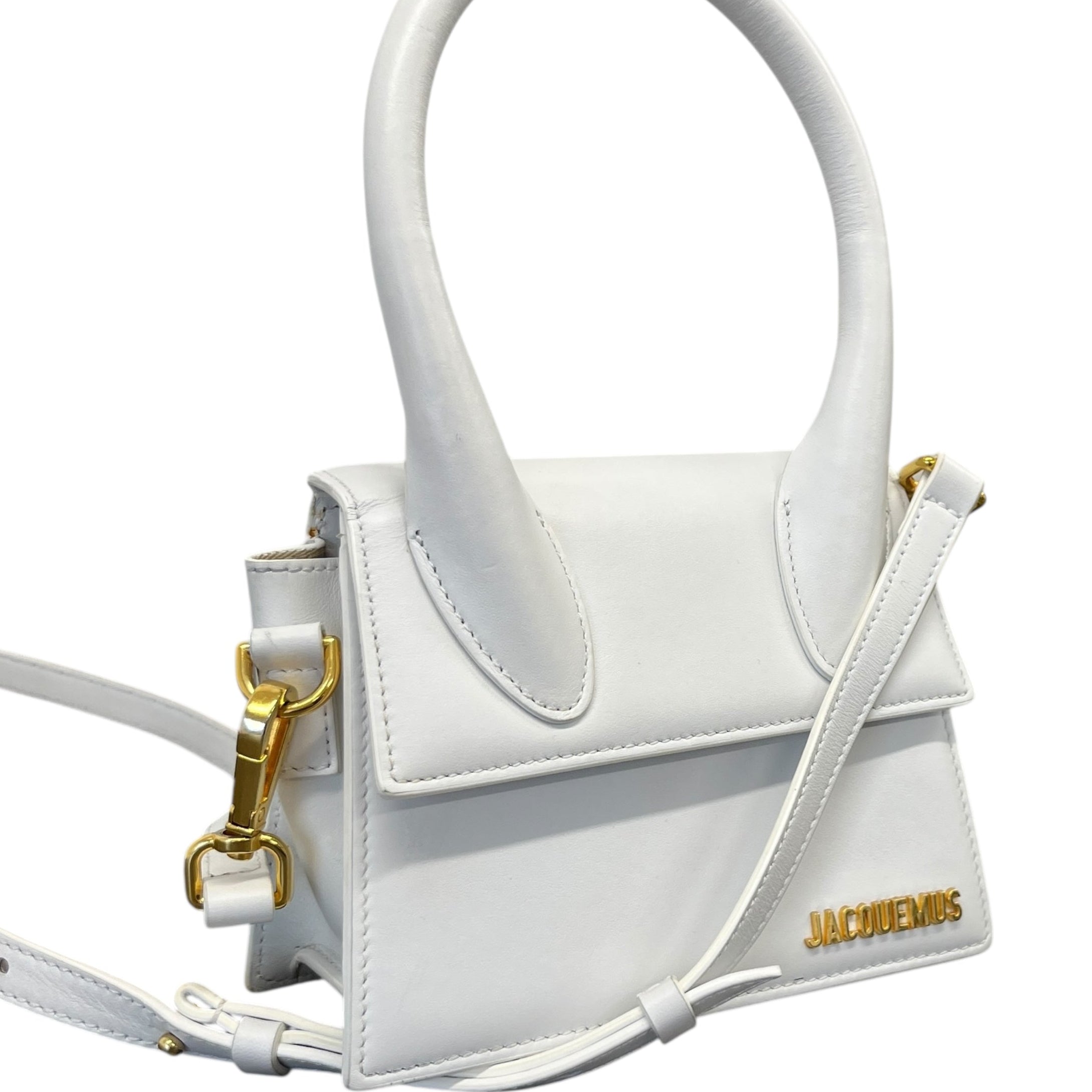 Women's Le Chiquito Moyen Handbag White