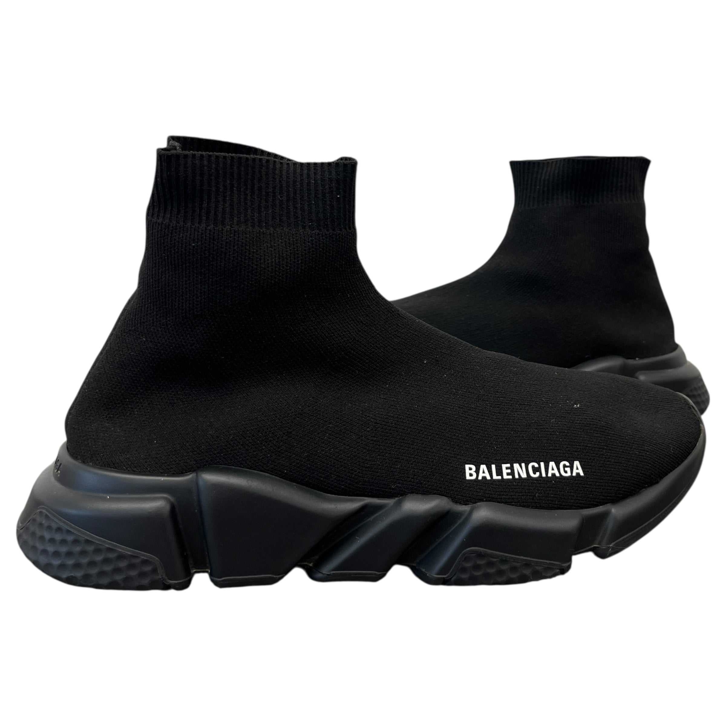 Men's Speed Sock High Trainers Black Size EU 42 / UK 8