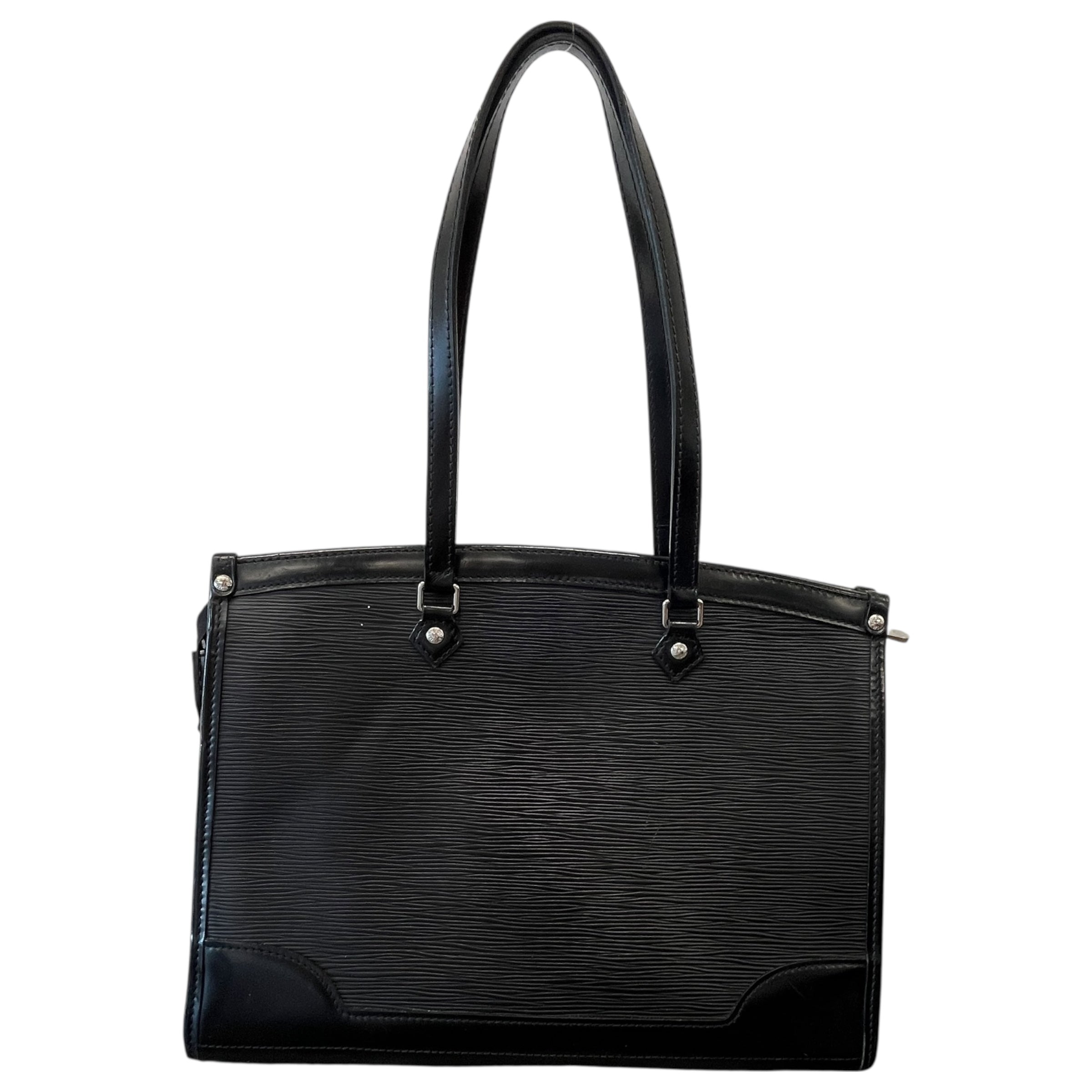 Women's Epi Madeleine Gm Handbag Black