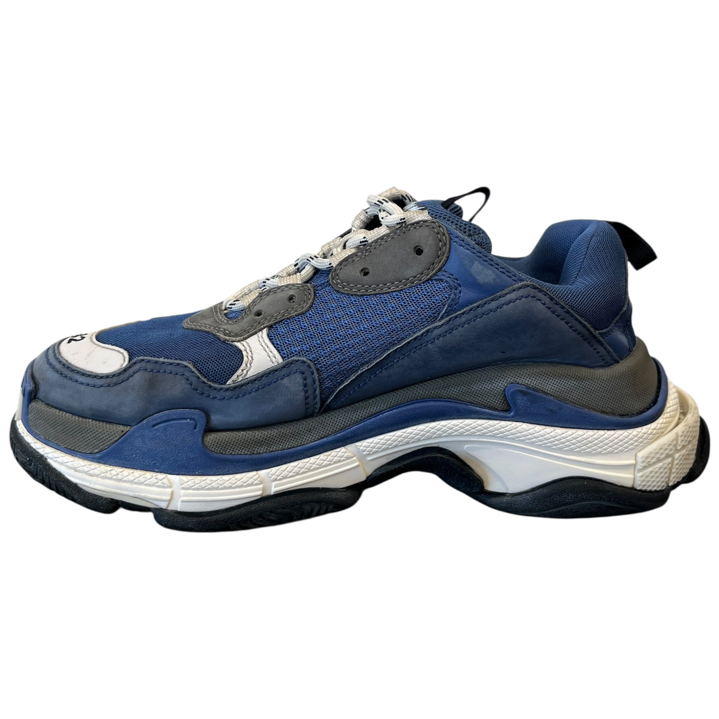 Men's Triple S Low Trainers Blue Size EU 42 / UK 8