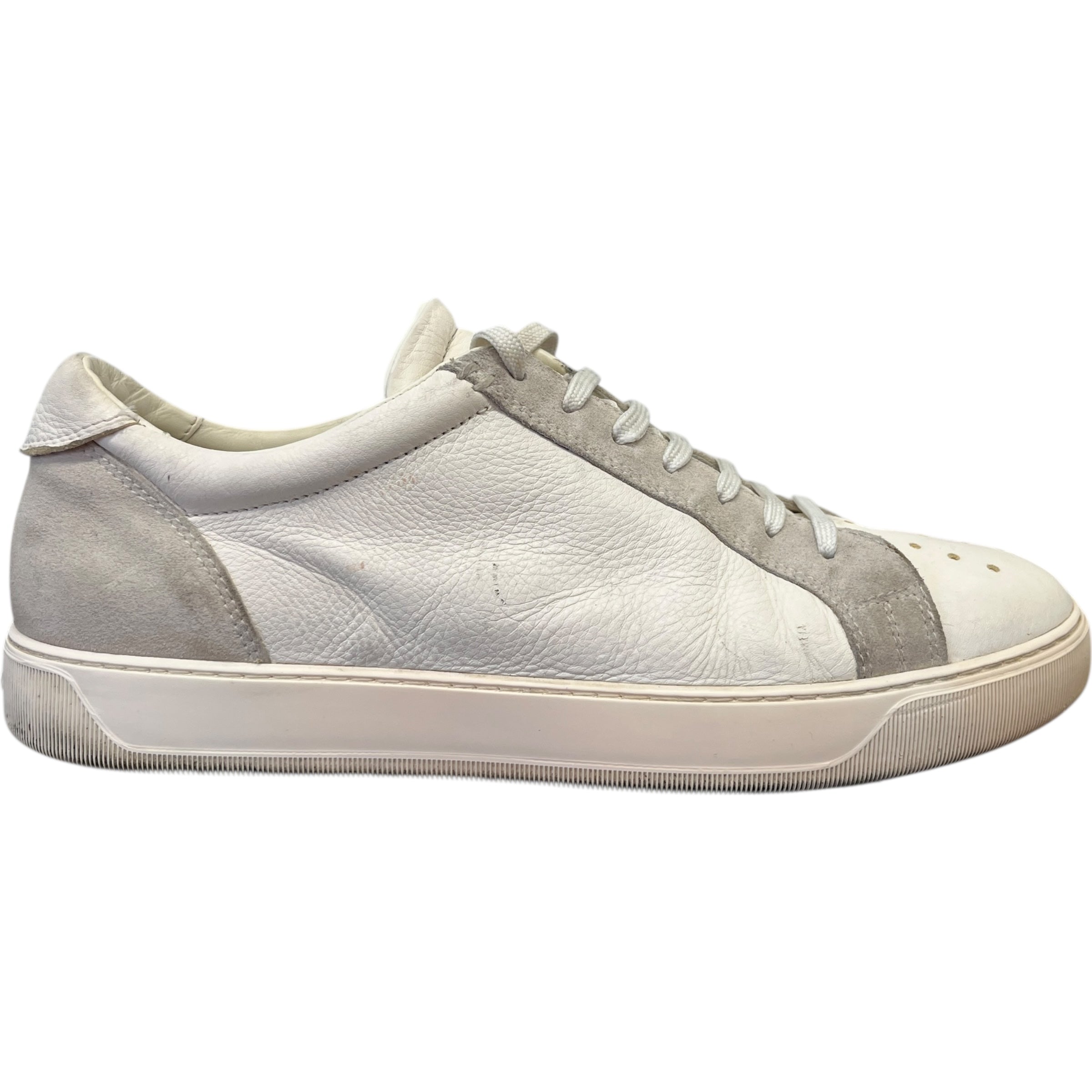 Men's Angeline Logo Low Trainers White Size EU 43 / UK 9