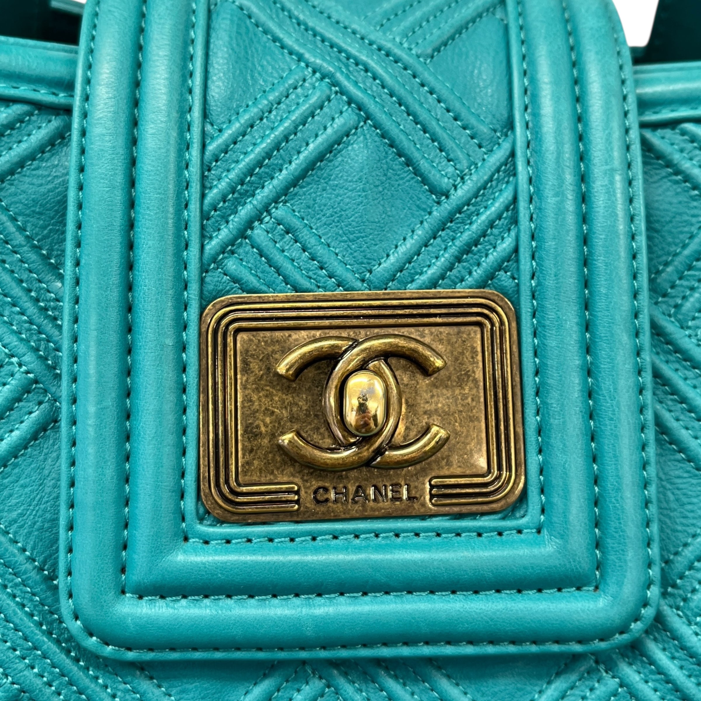 Women's Retro Girl Tote Handbag Blue