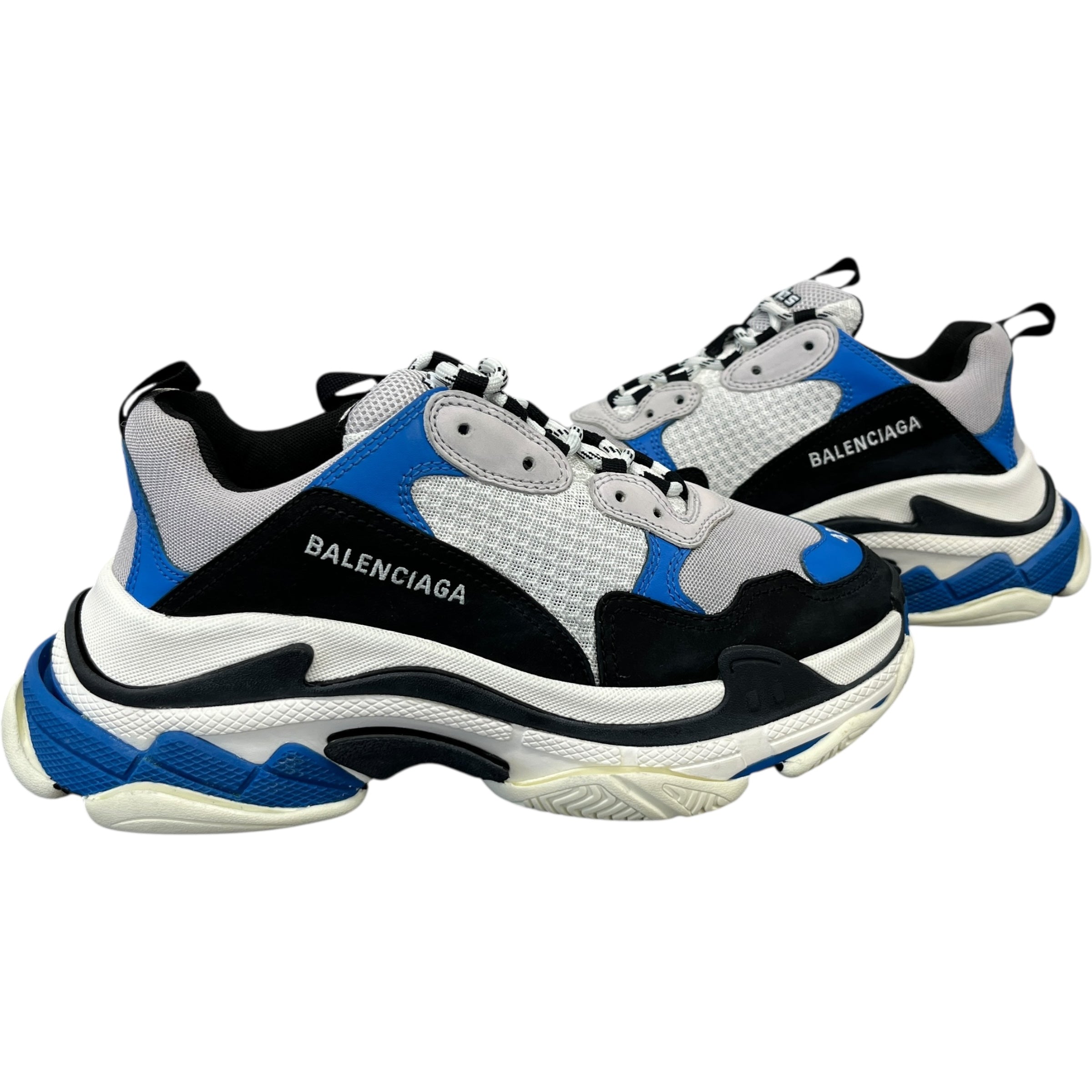 Men's Triple S Low Trainers Blue Size EU 41 / UK 7