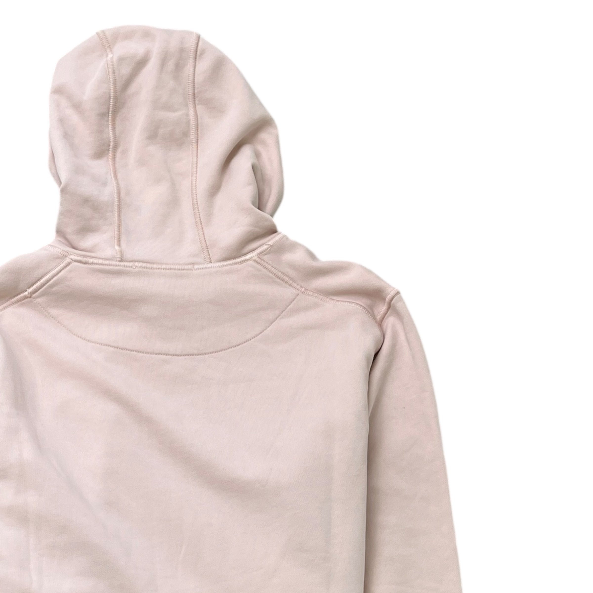 Men's Applique Logo Hoodie Pink Size M