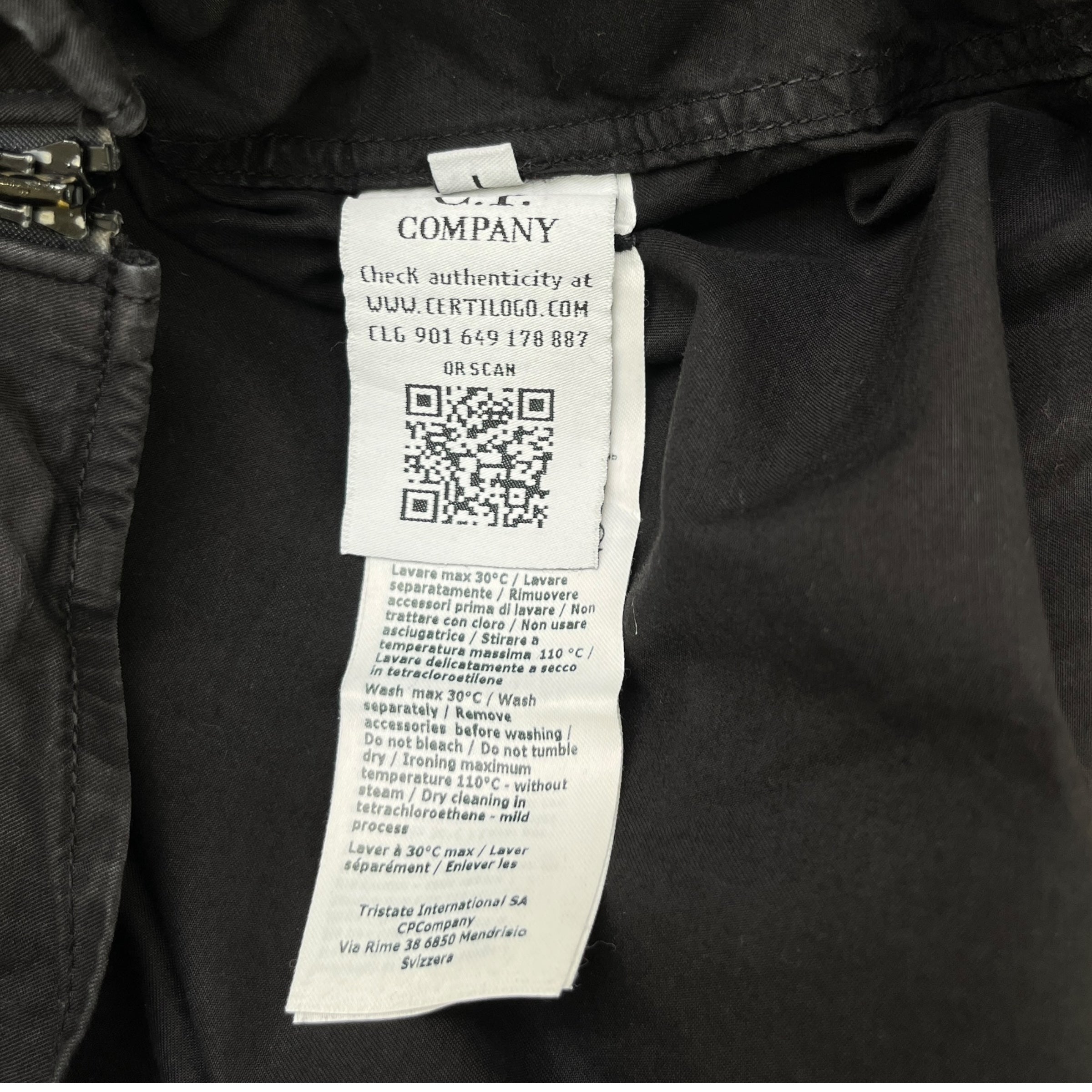 Men's Lens OverShirt Black Size L