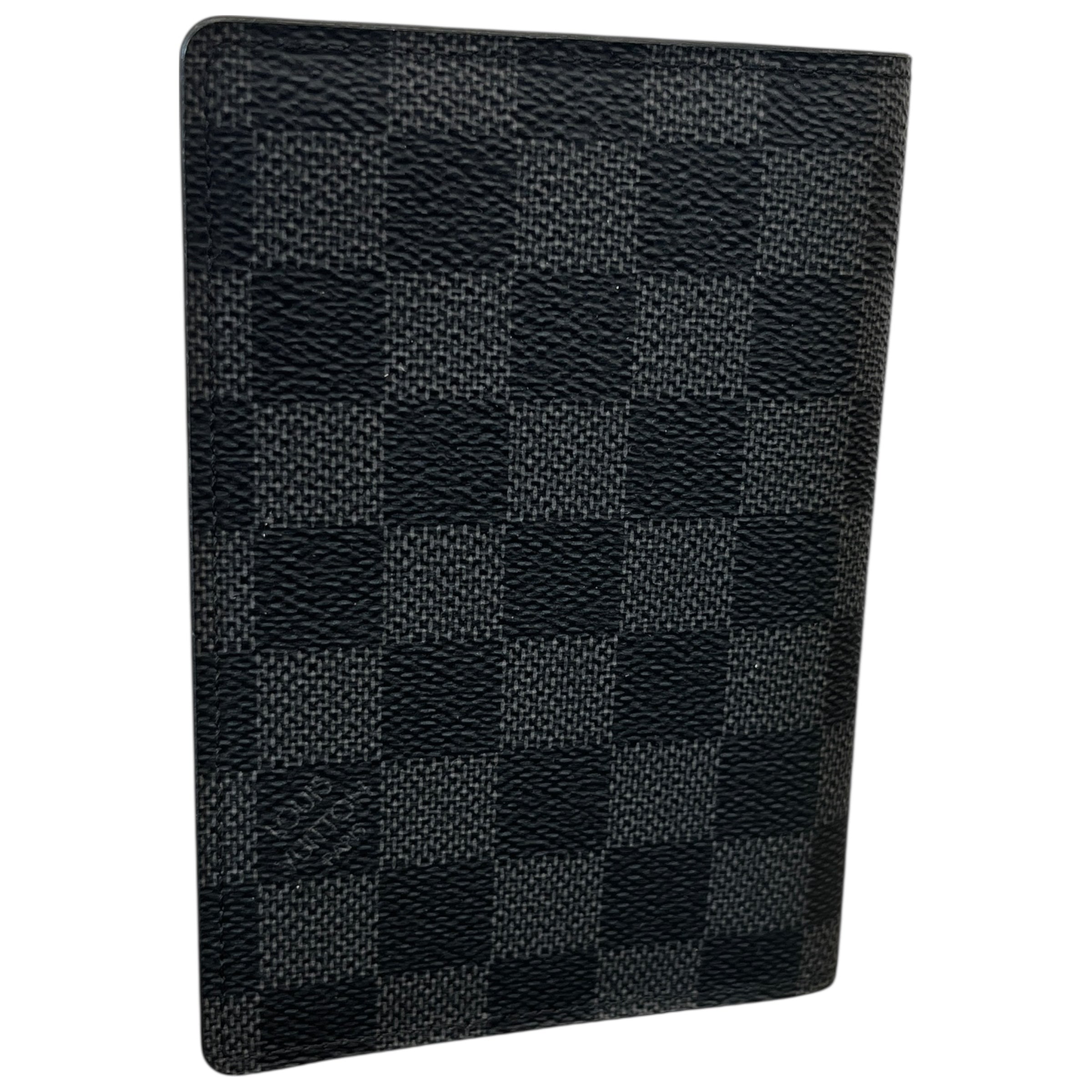 Men's Damier Passport Holder Black